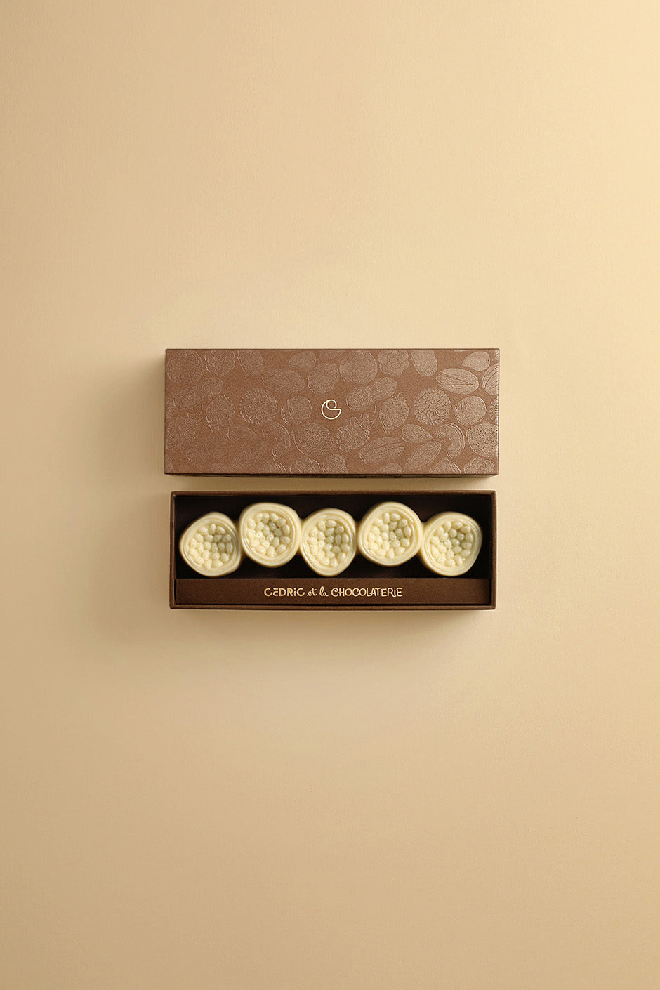 White chocolate passion fruit bar | Cedric et la Chocolaterie