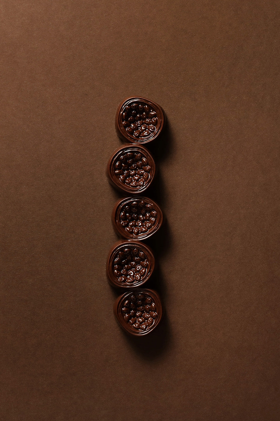 Dark chocolate passion fruit bar