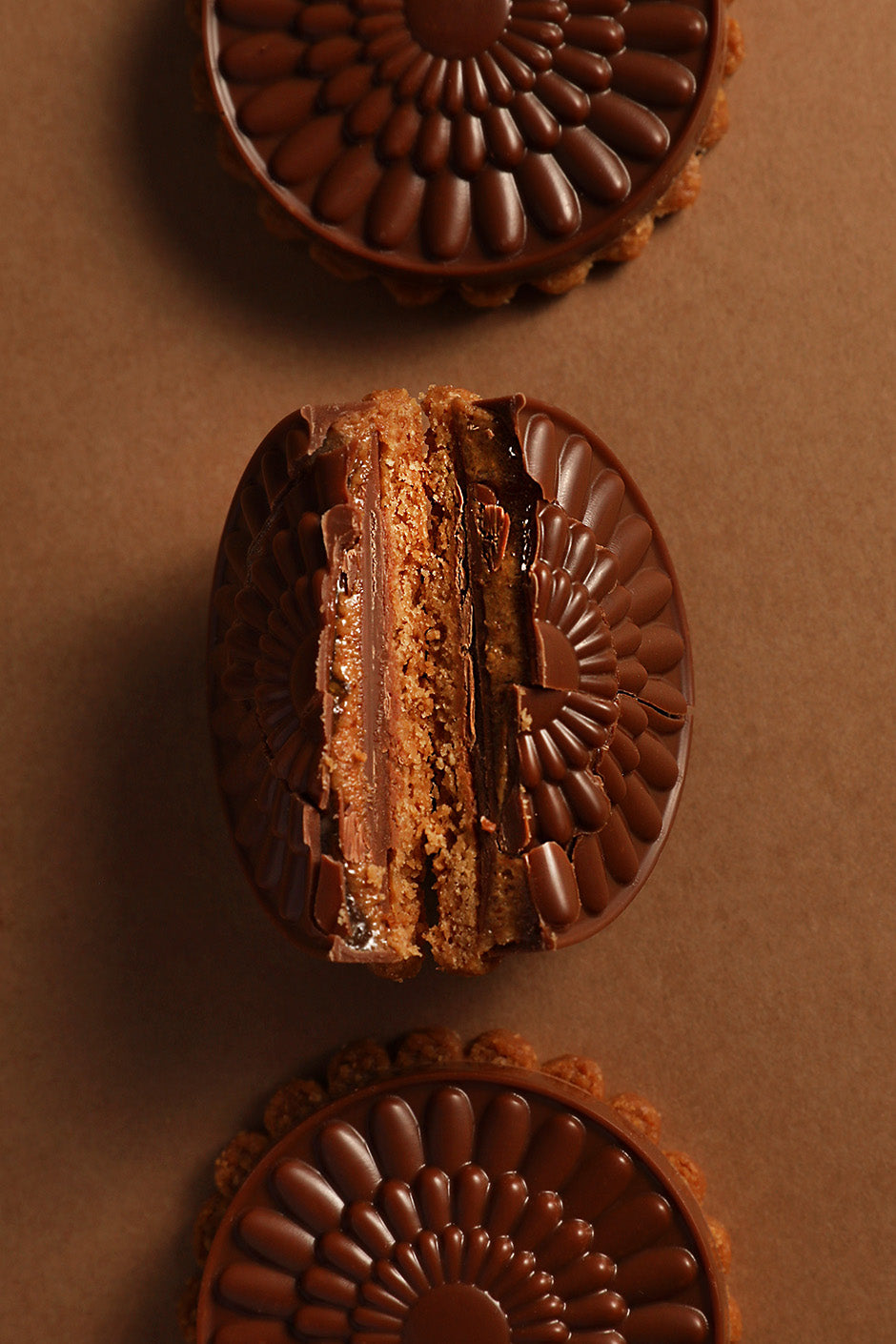 5 milk chocolate shortbreads