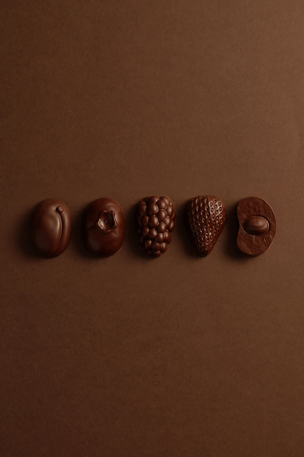 Bonbon d'été 5 pièces chocolat noir