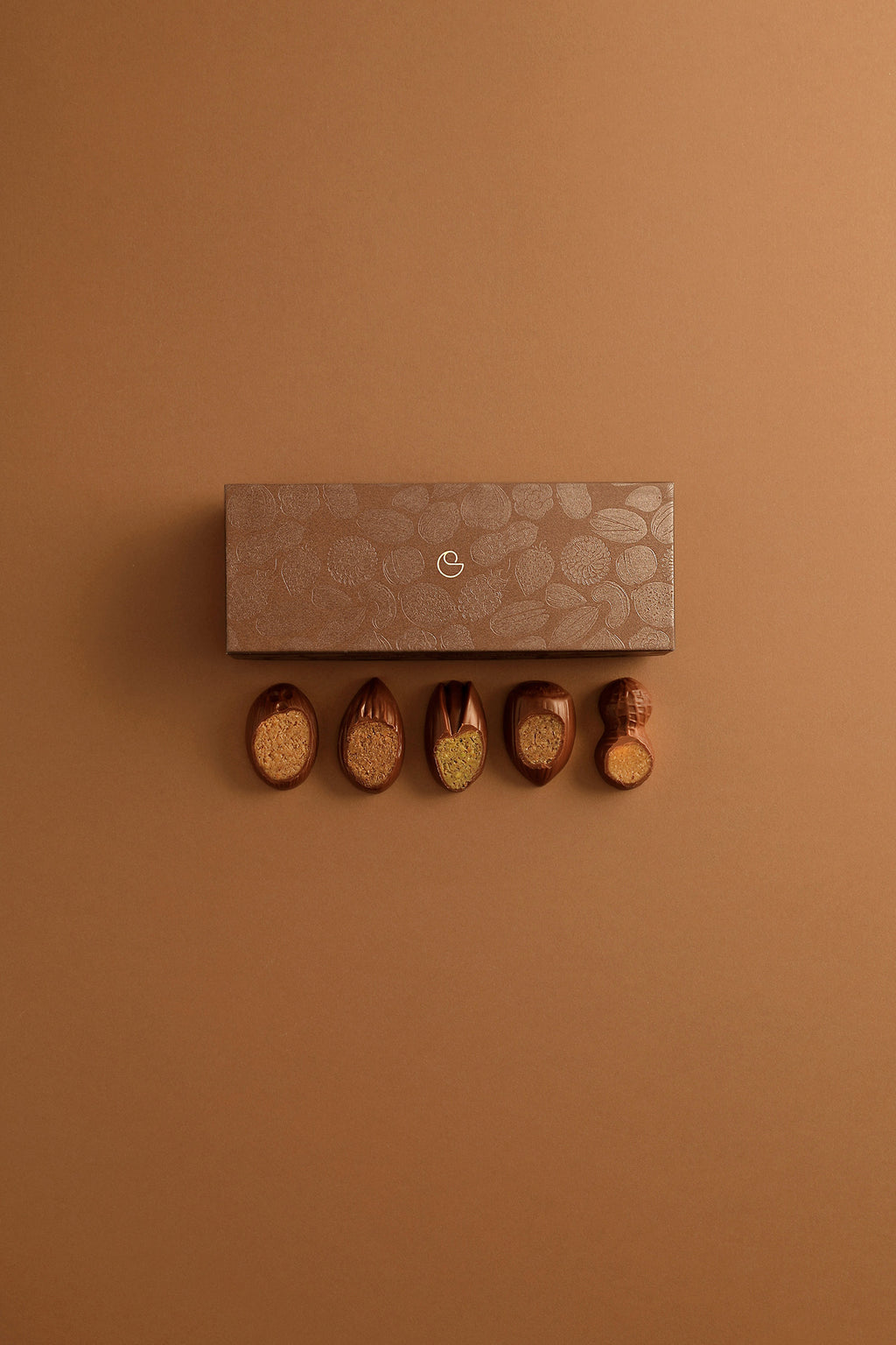 5-piece milk chocolate candy