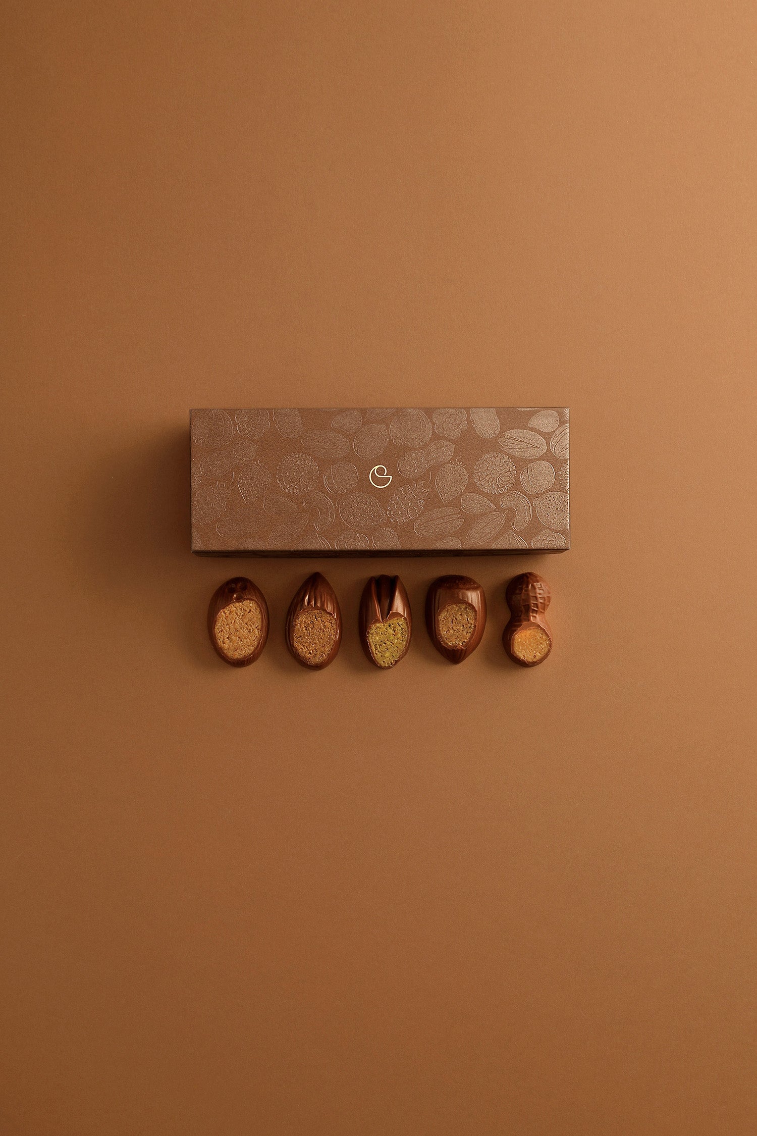 5-piece milk chocolate candy
