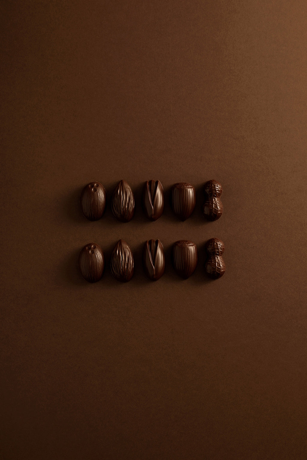 10 dark chocolate candy