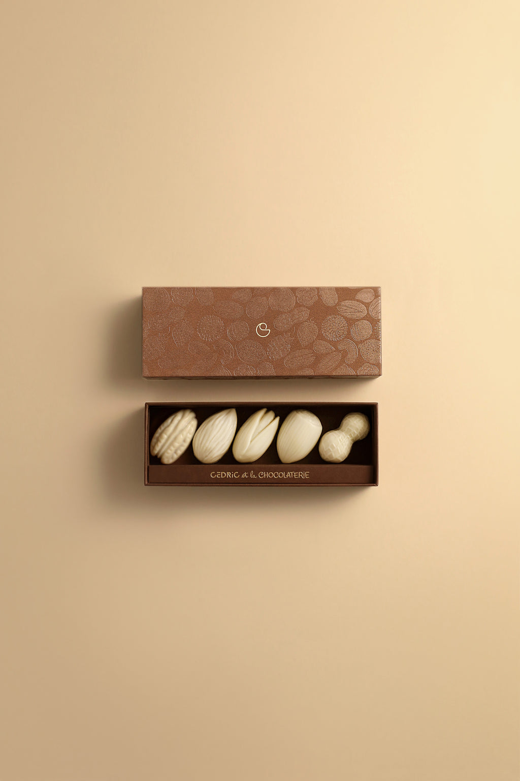 Bonbon 5 pièces chocolat blanc