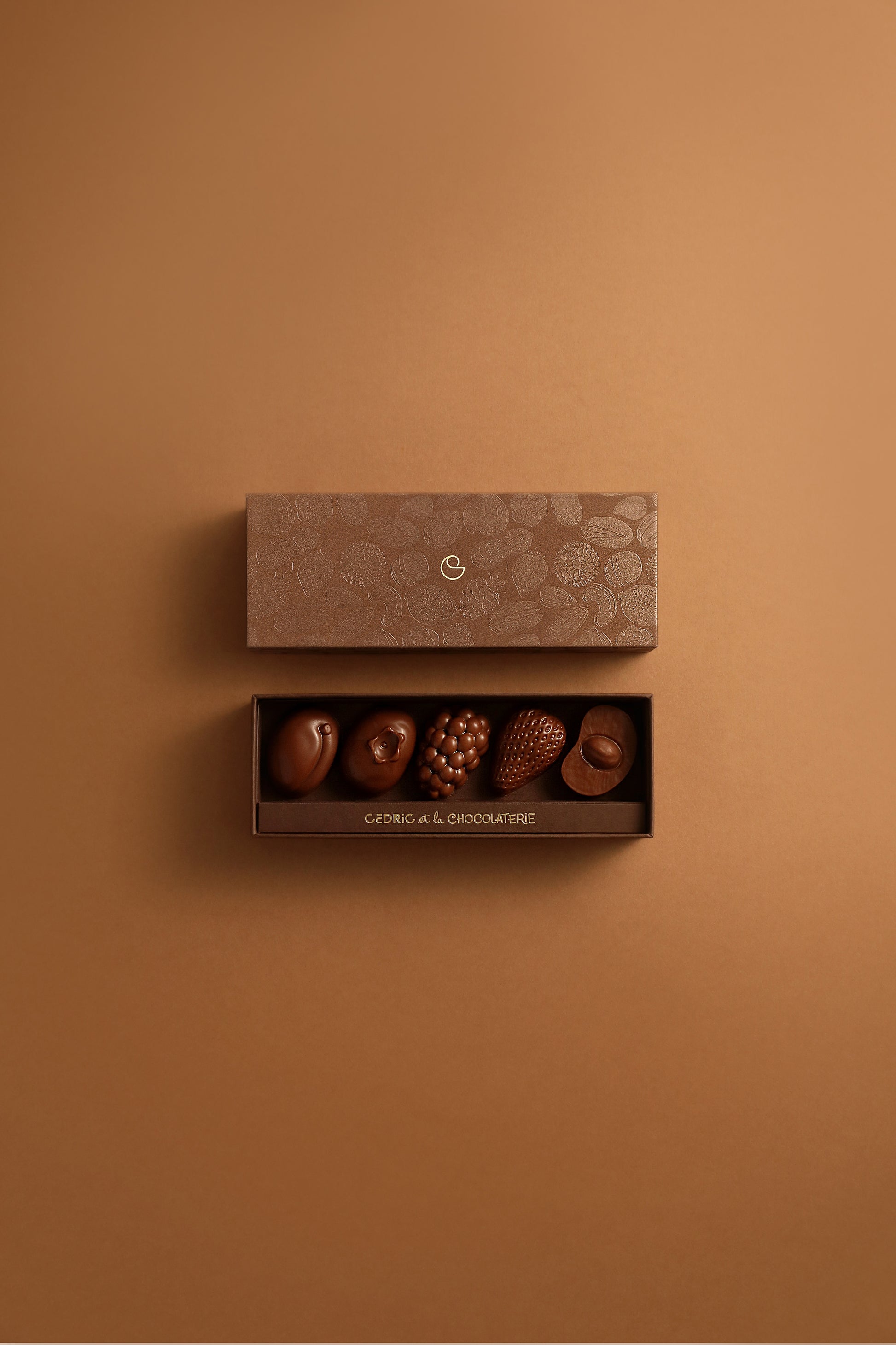 Bonbon d'été 5 pièces chocolat au lait