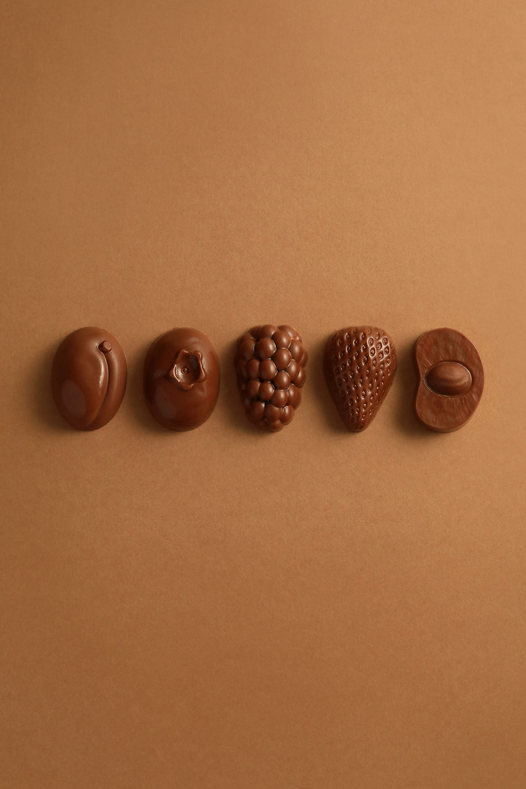 Bonbon d'été 5 pièces chocolat au lait