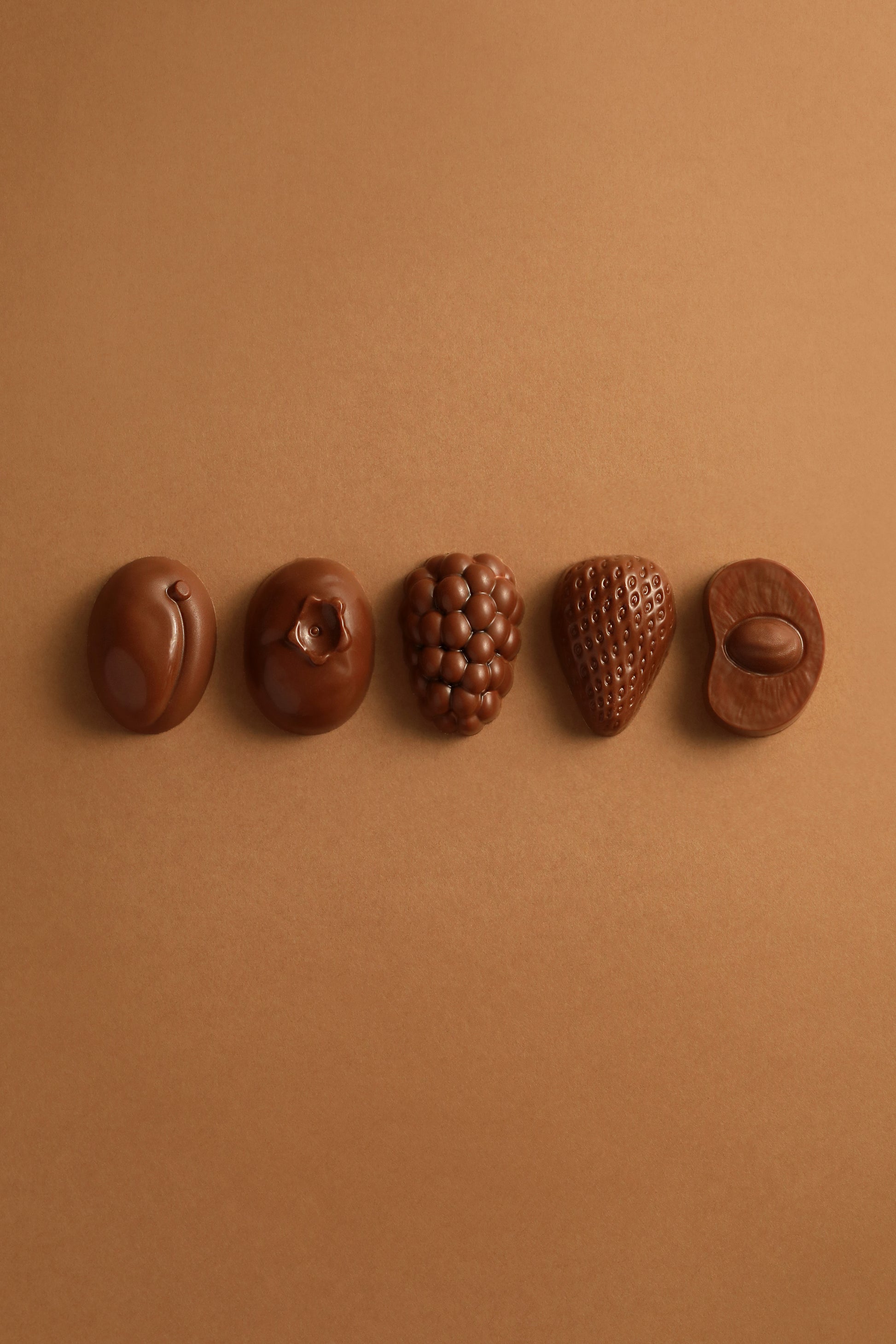 Bonbon d'été 5 pièces chocolat au lait