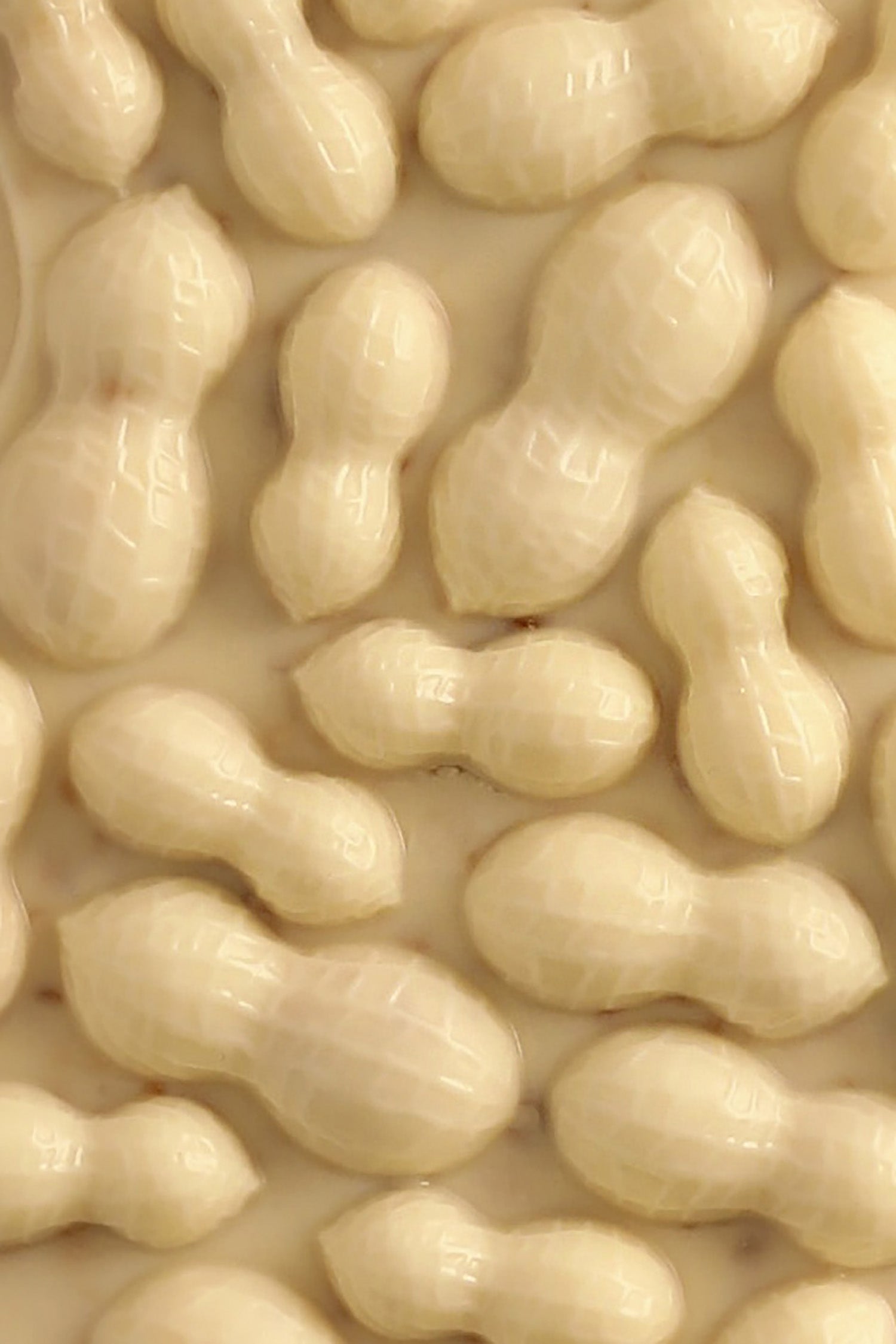 Peanut and white chocolate mendiant tablet