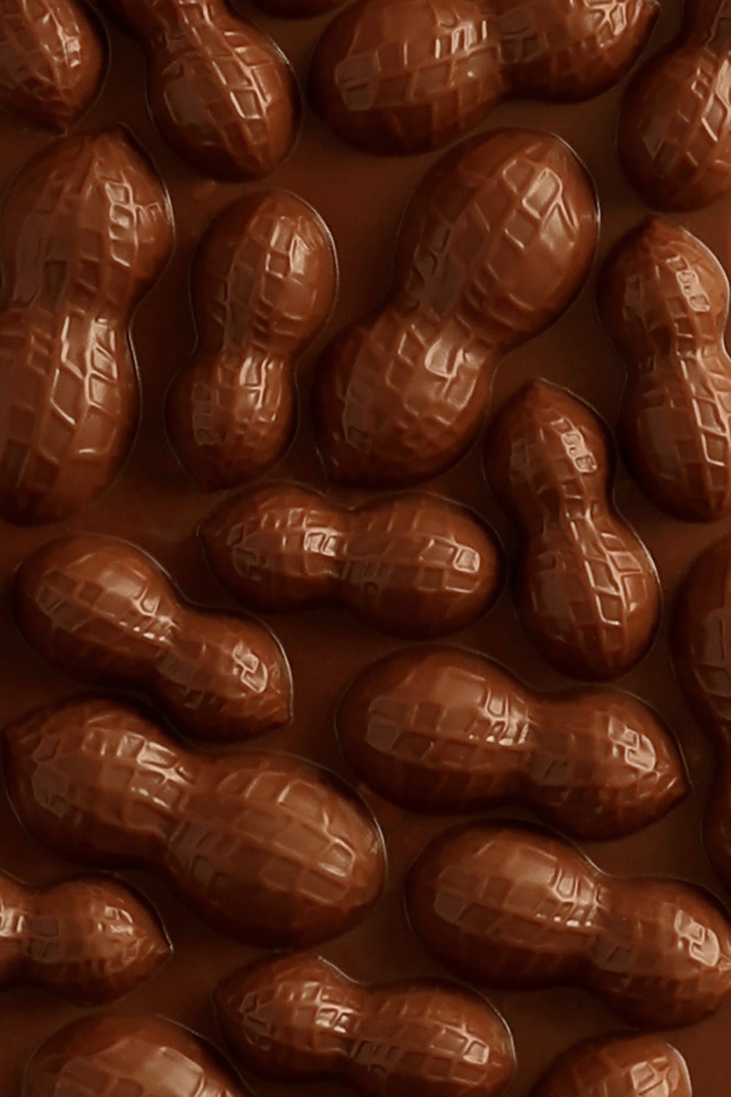 Milk chocolate peanut mendiant tablet