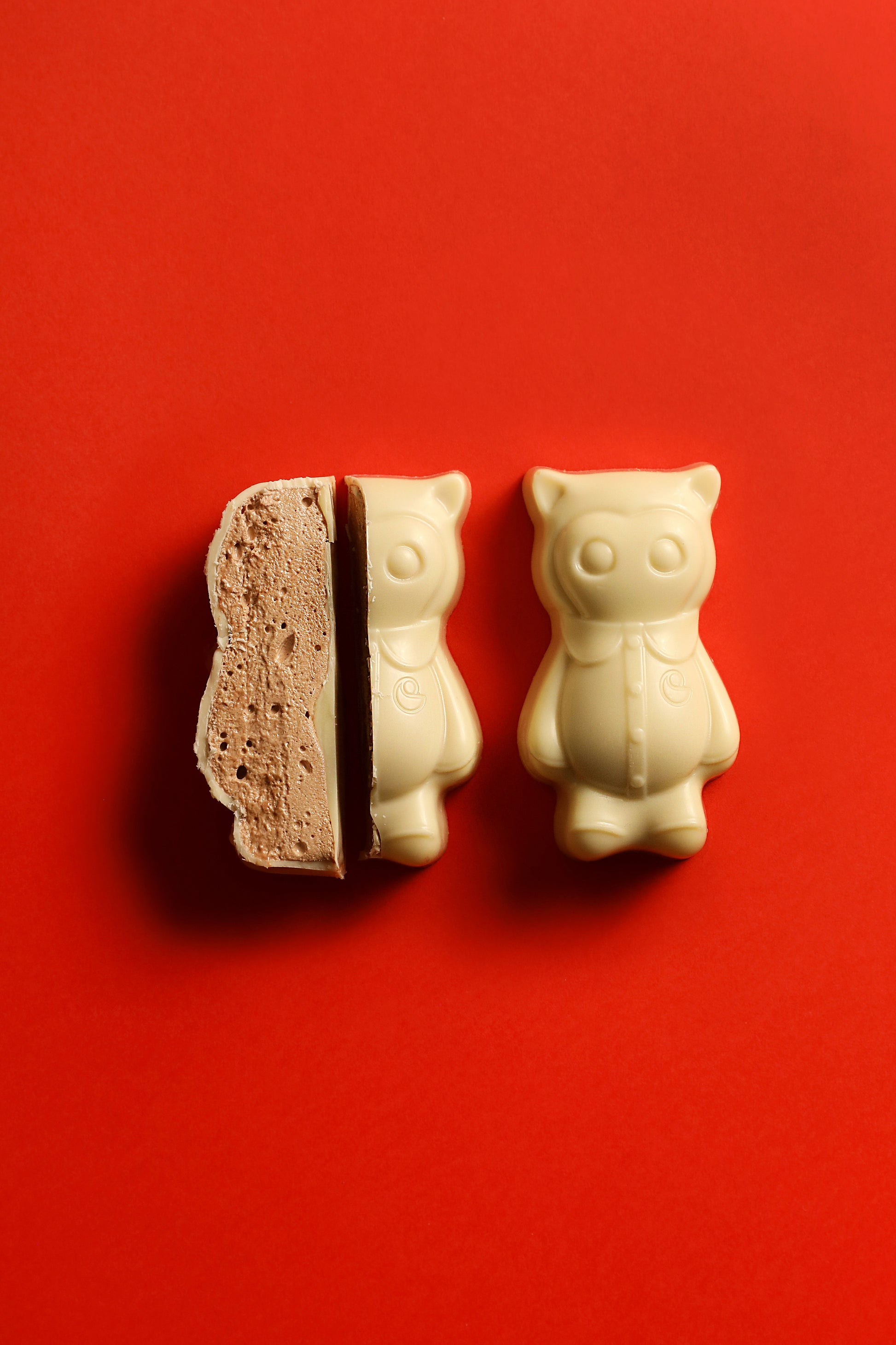 Cedrico de Noël 5 pièces chocolat blanc