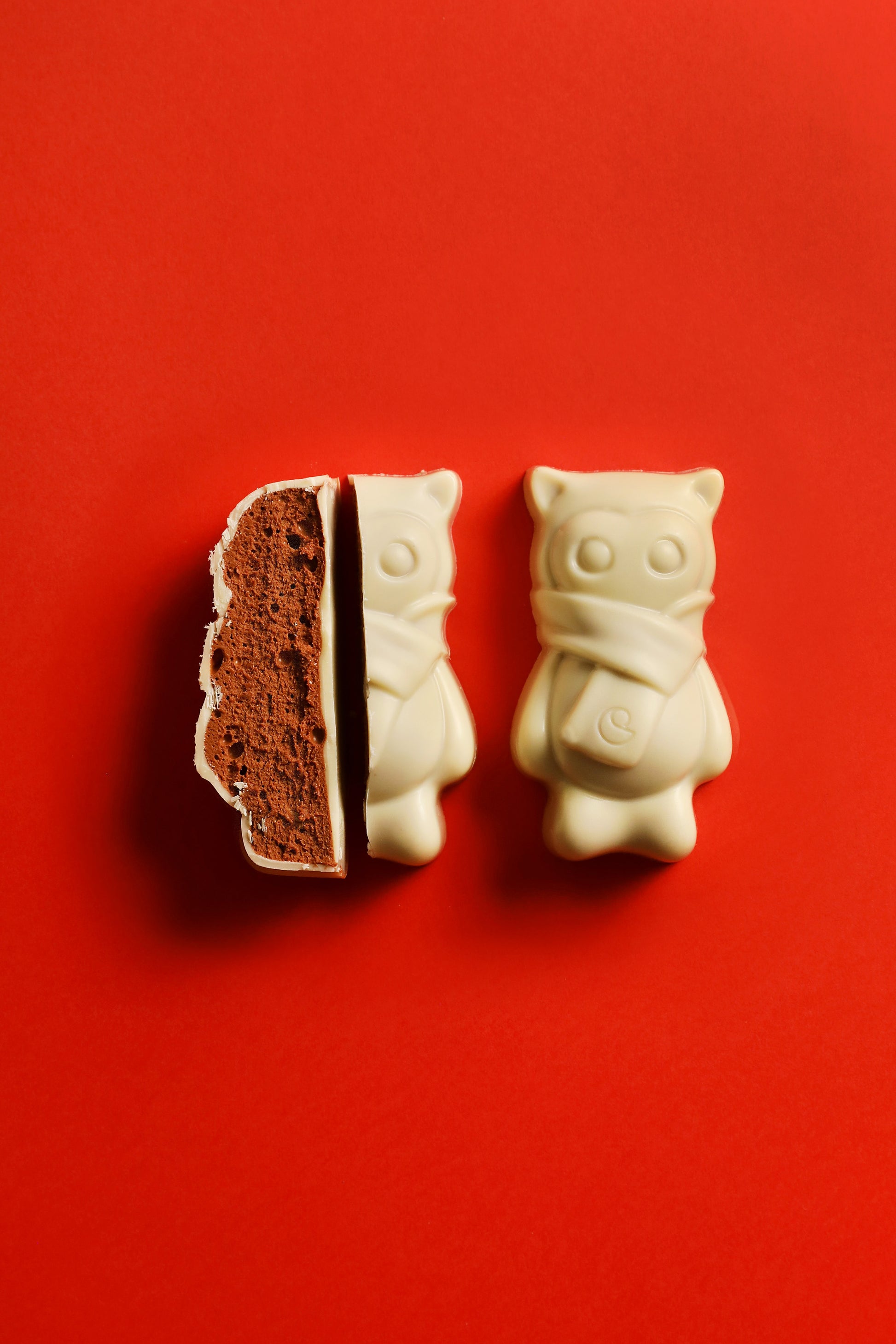 Cedrico de Noël 5 pièces chocolat blanc