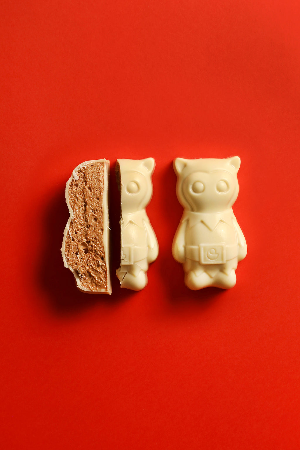 Cedrico de Noël 5 pièces chocolat blanc