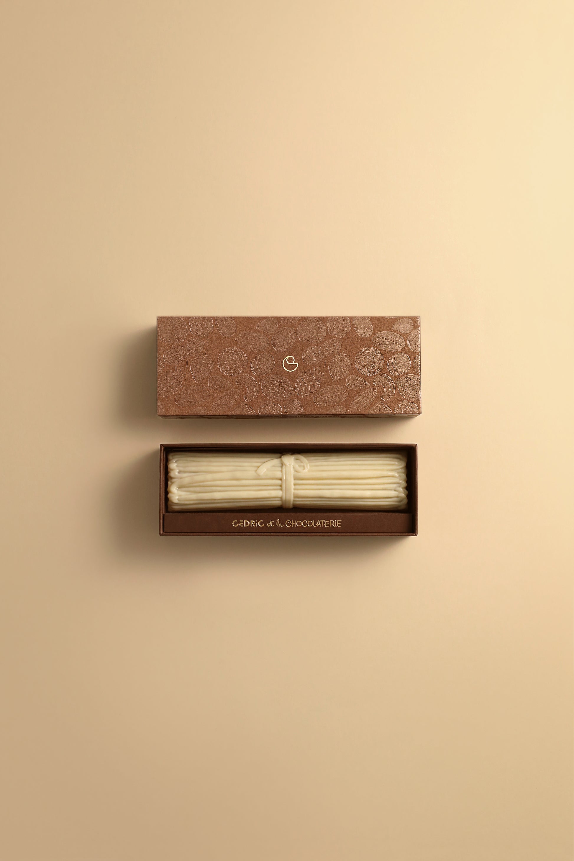 Fagot de vanille chocolat blanc