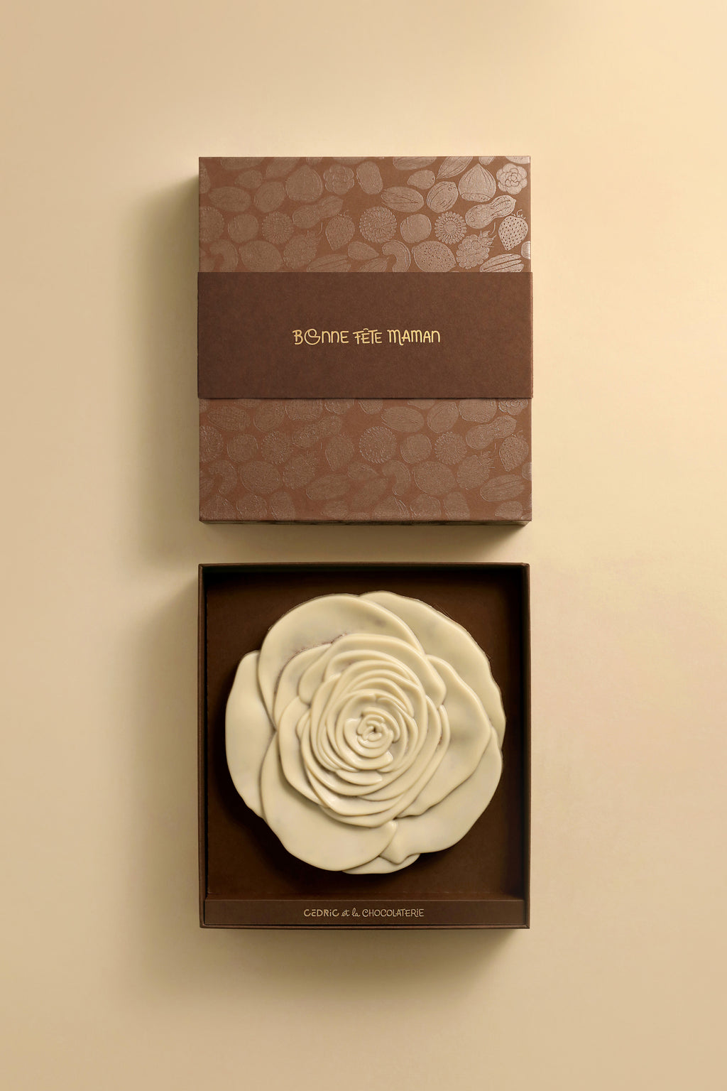 Rose des Sables chocolat blanc