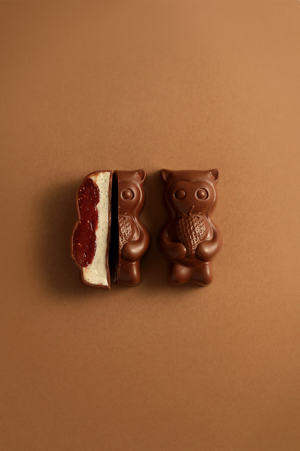 Cedrico vanille fraise 5 pièces chocolat au lait
