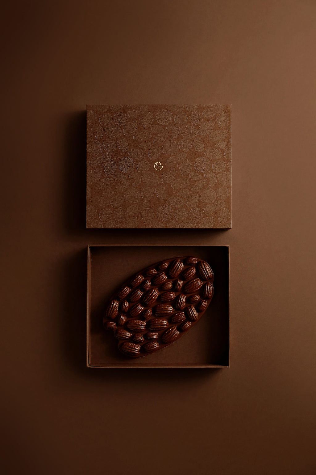 Tablette mendiant pécan chocolat noir
