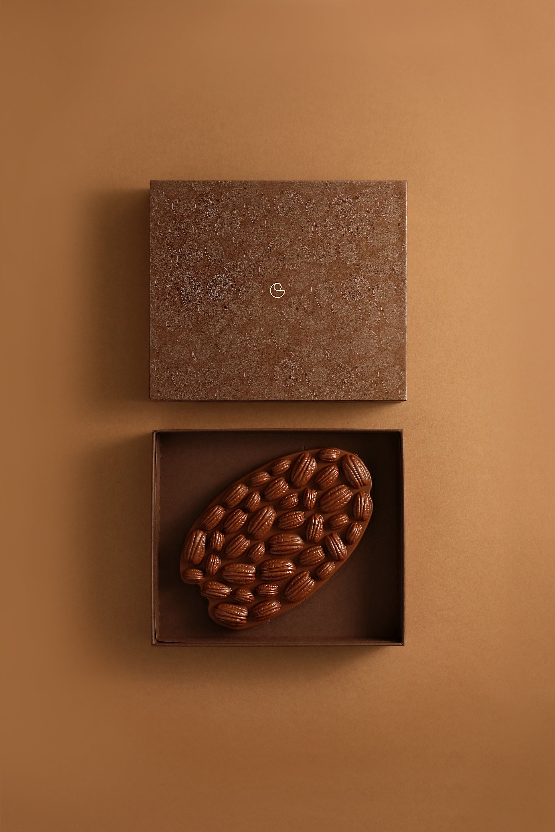 Tablette mendiant pécan chocolat au lait