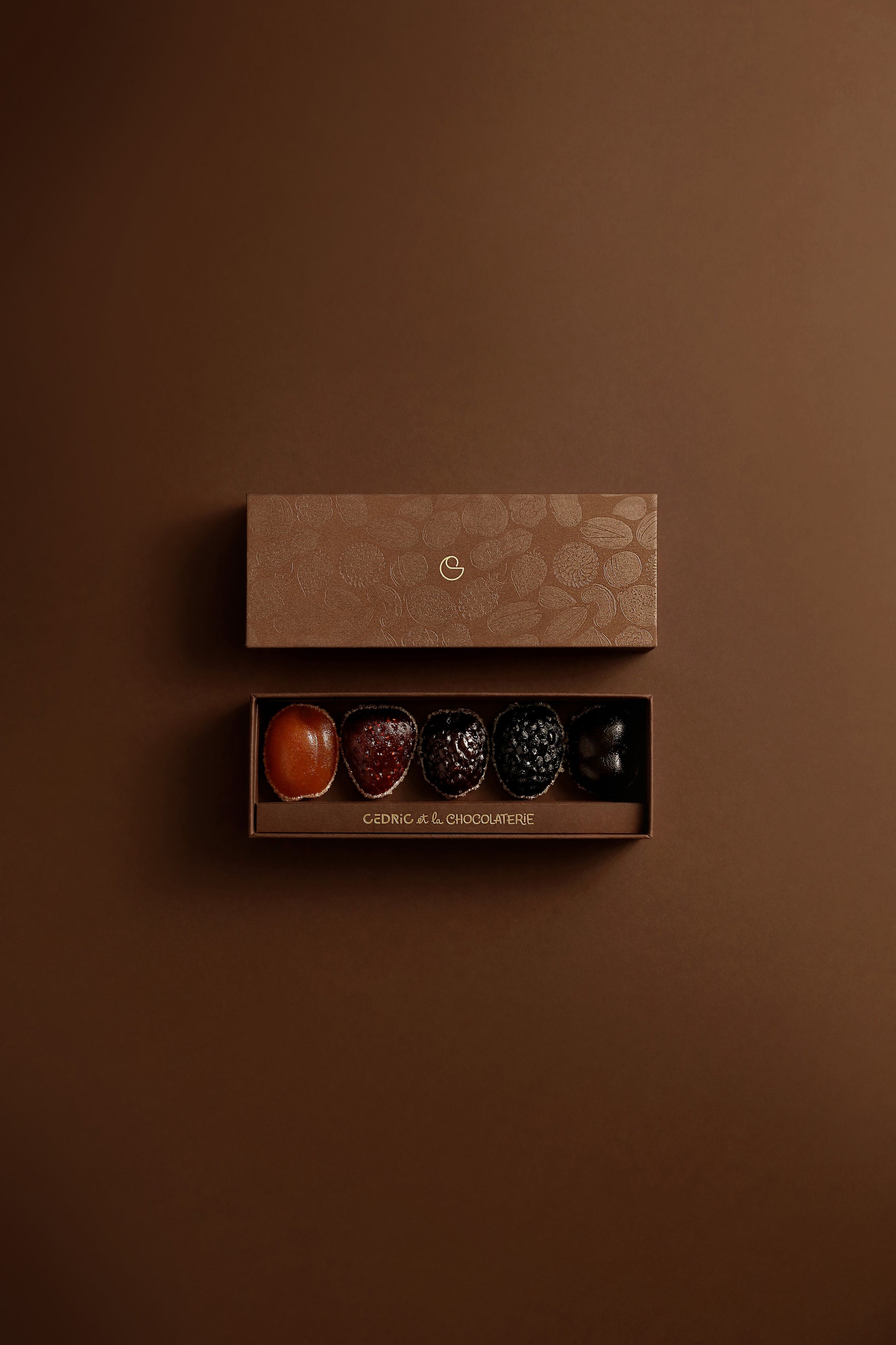 Pâte de fruit d'été 5 pièces