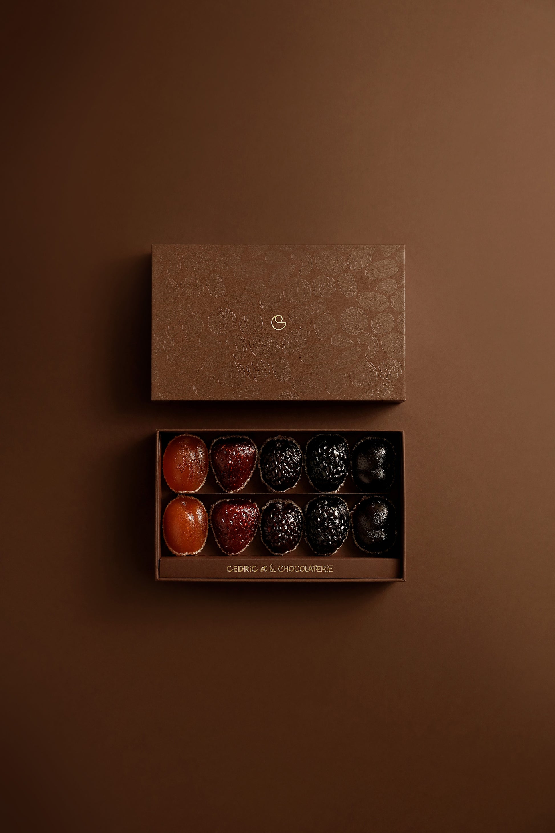 Pâte de fruits d'été 10 pièces