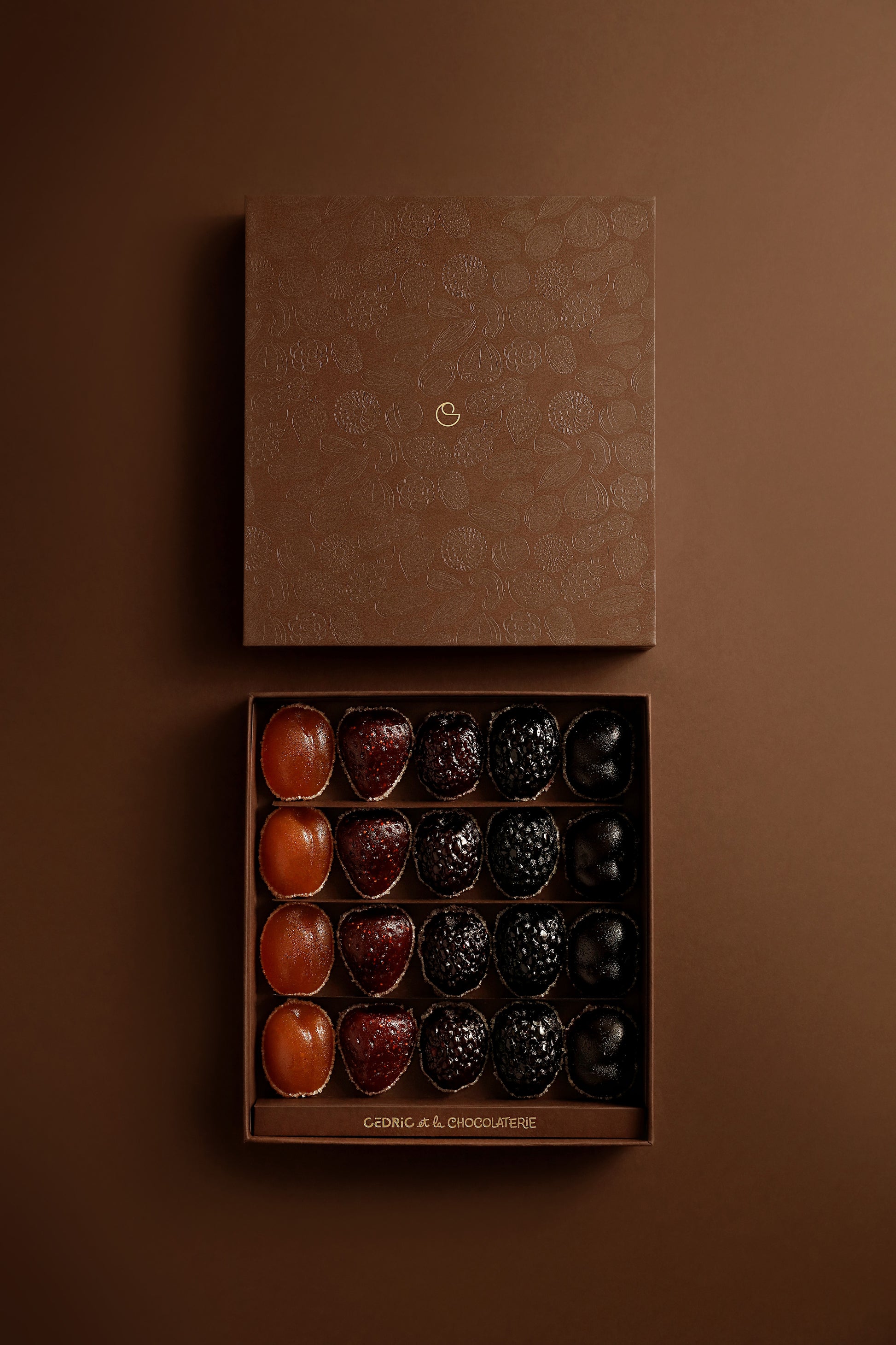 Pâte de fruits d'été 20 pièces