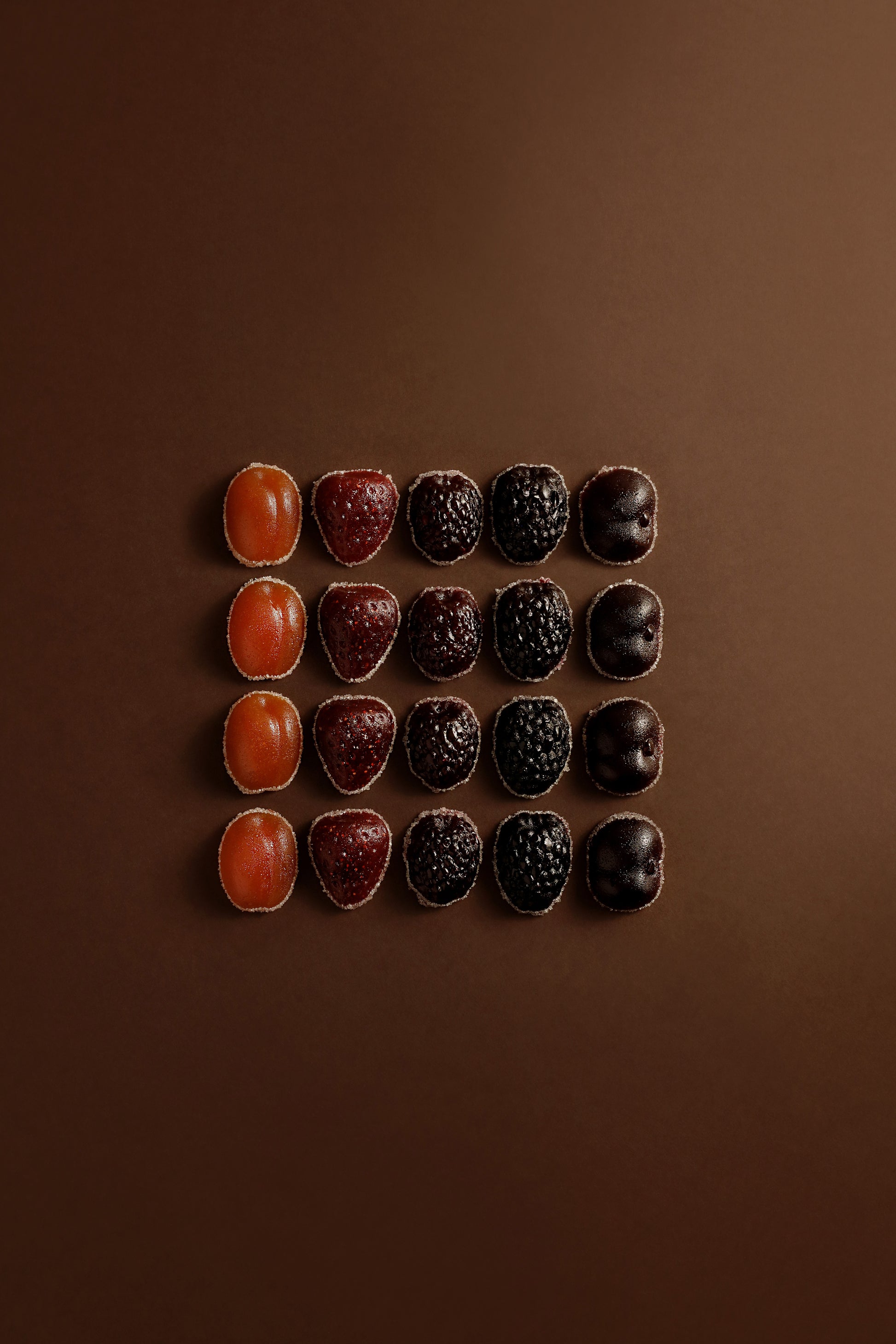 Pâte de fruits d'été 20 pièces