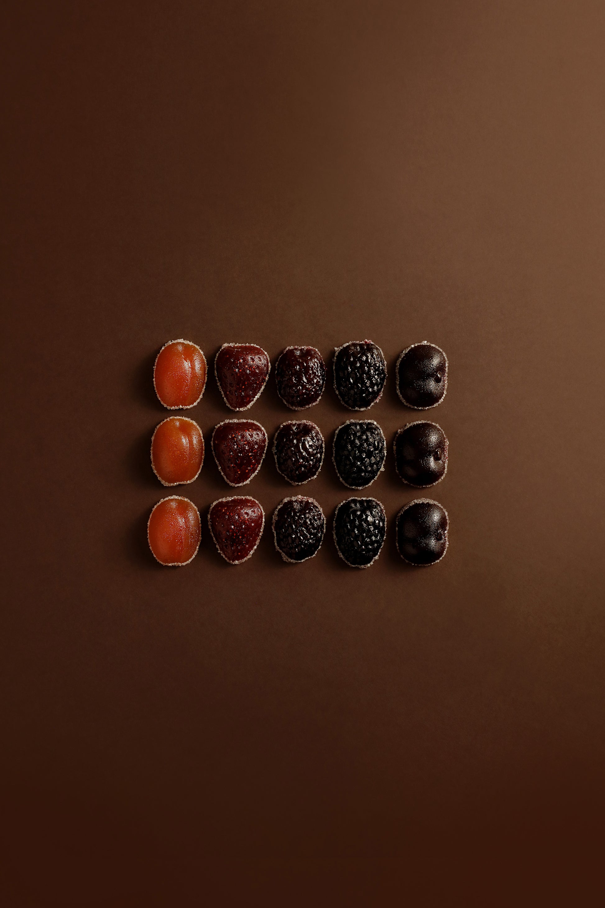 Pâte de fruits d'été 15 pièces