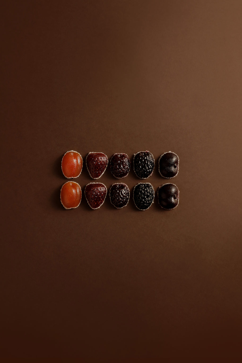 Pâte de fruits d'été 10 pièces