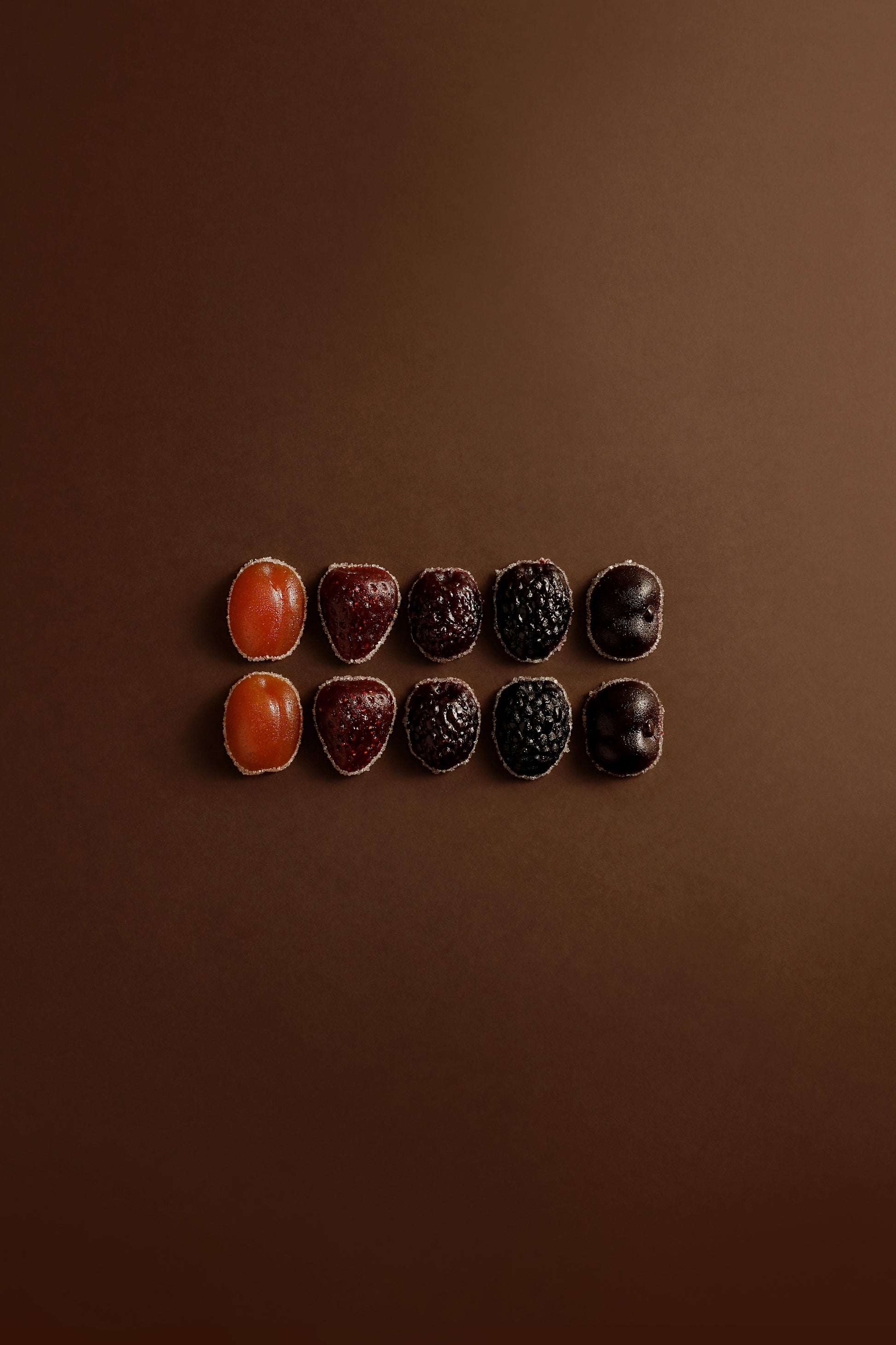 Pâte de fruits d'été 10 pièces