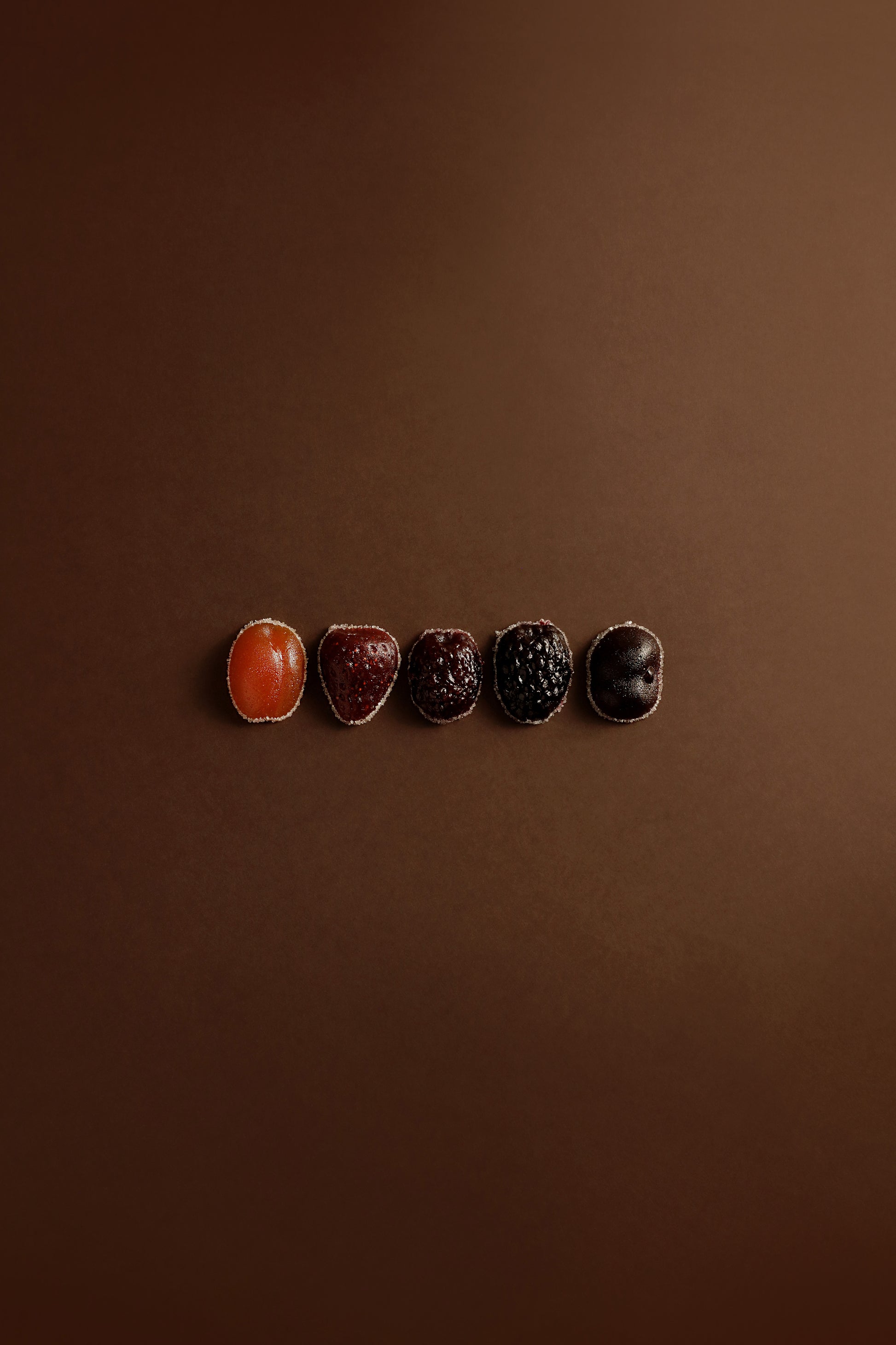 Pâte de fruit d'été 5 pièces