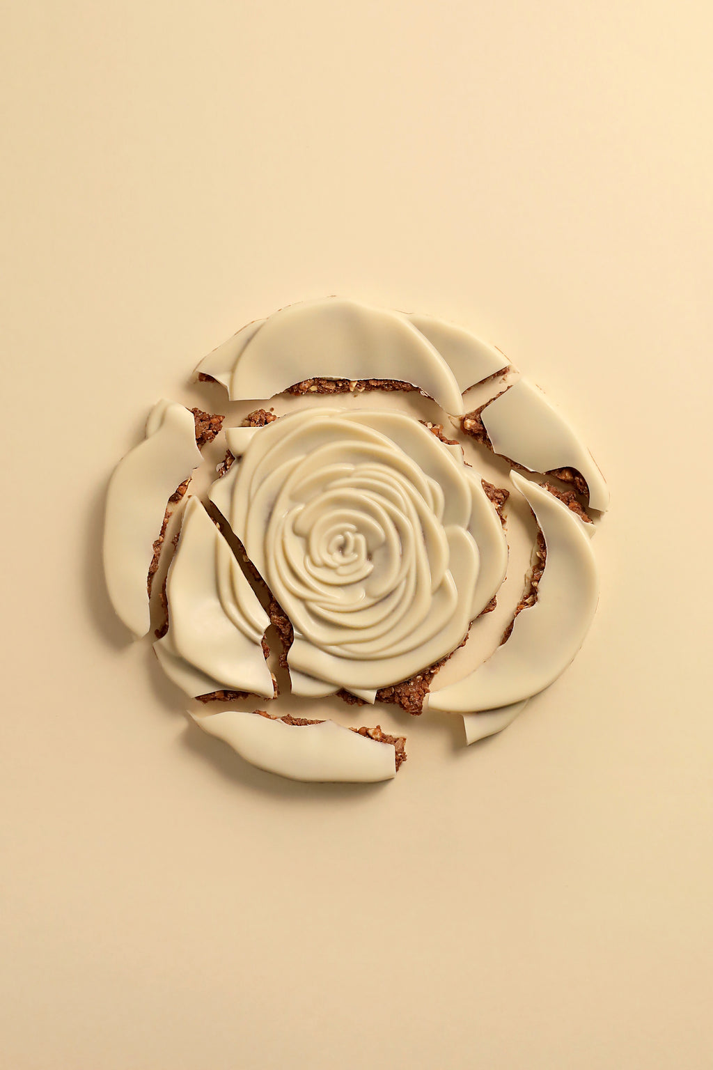 Rose des Sables chocolat blanc