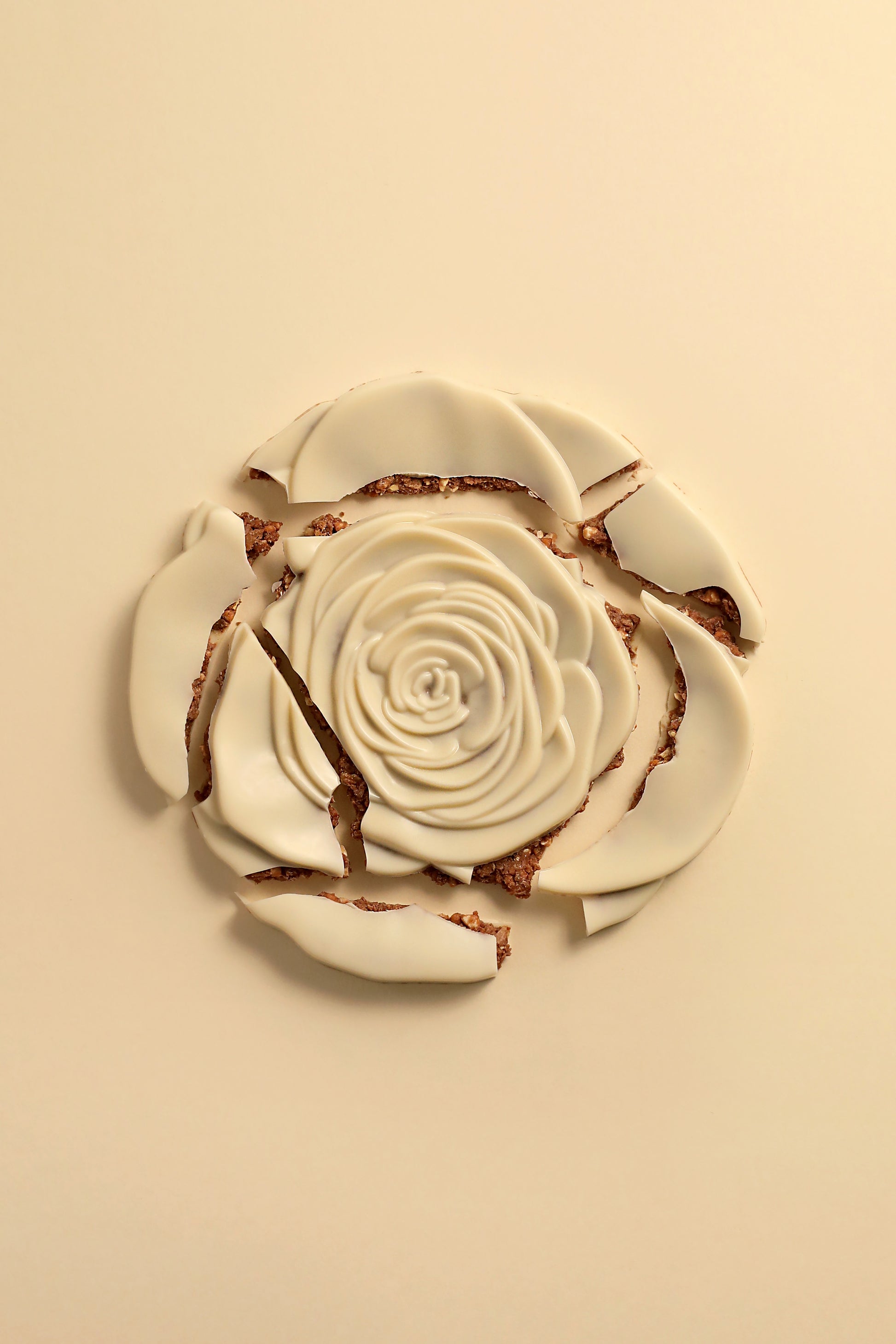 Rose des Sables chocolat blanc