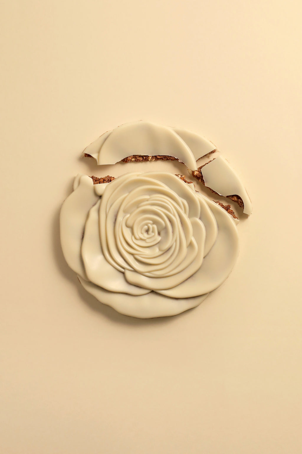 Rose des Sables chocolat blanc