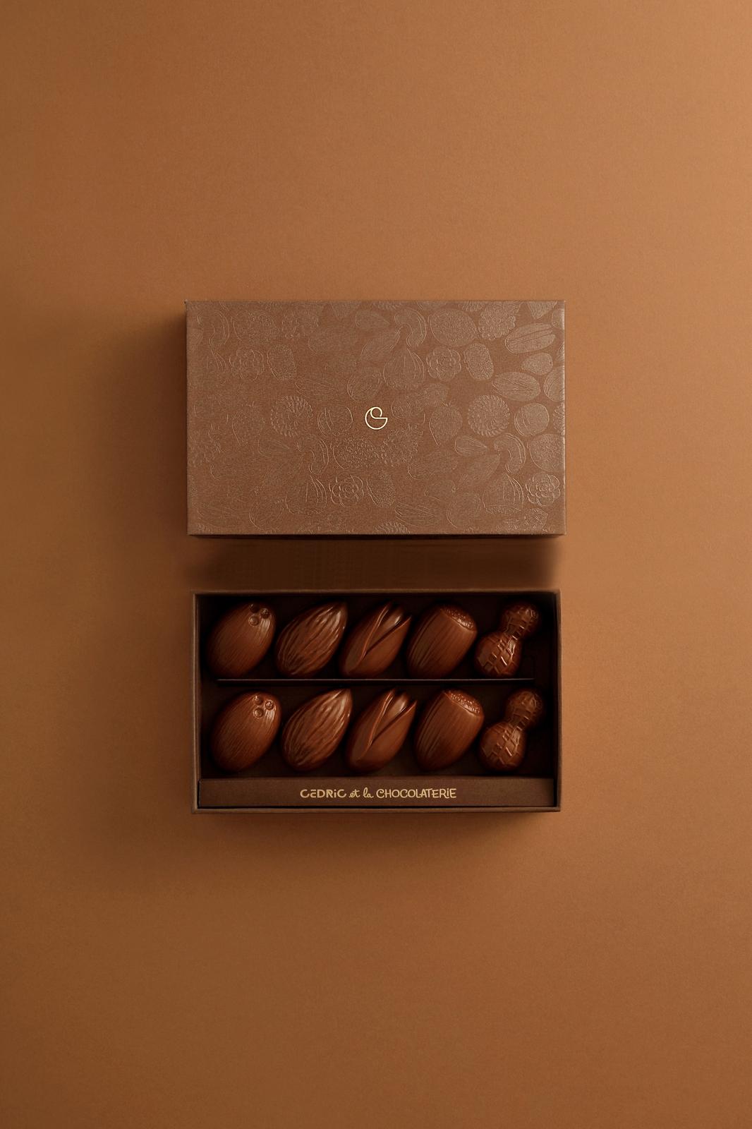 10 milk chocolate candy