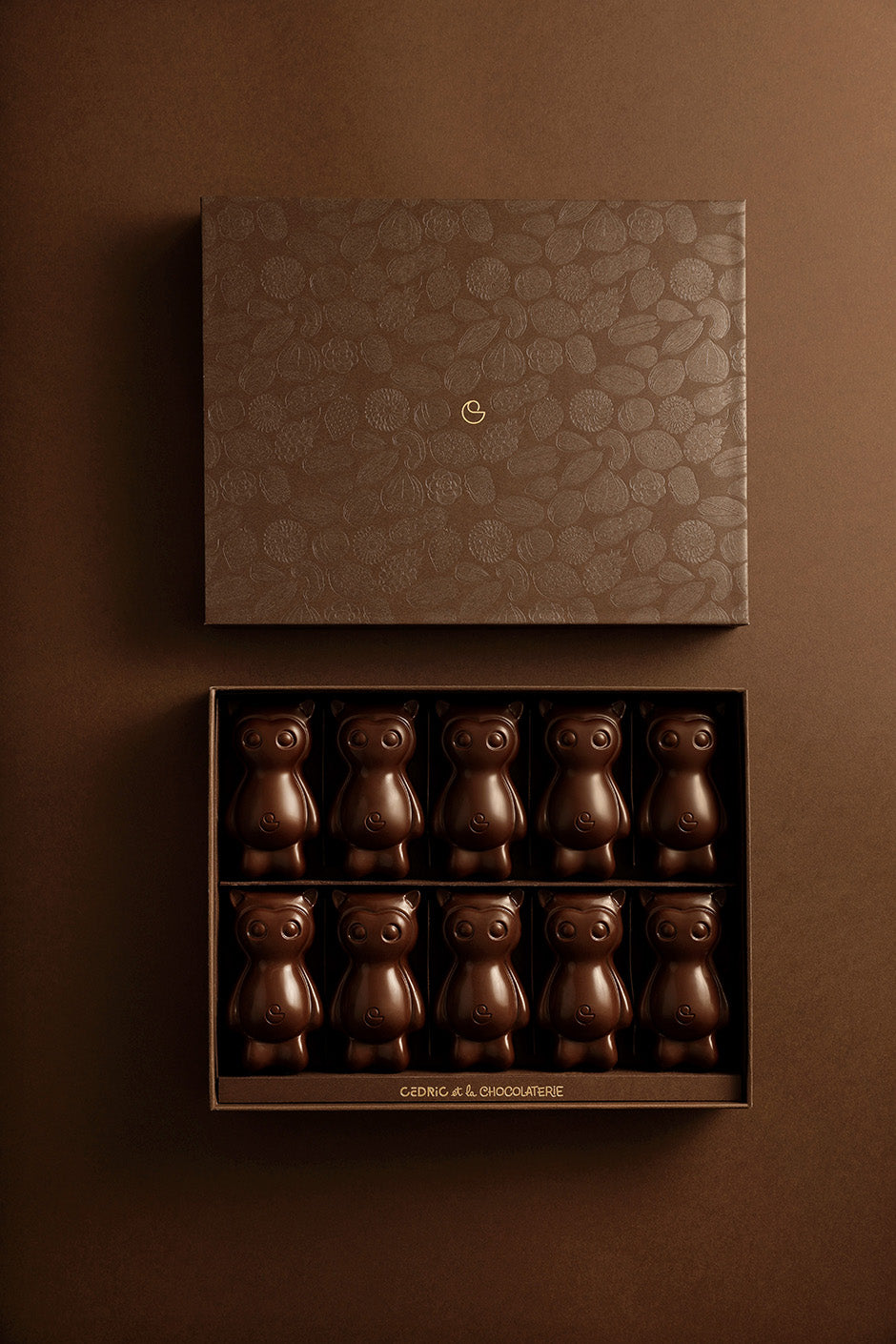 Cedrico chocolate 10 pieces dark chocolate