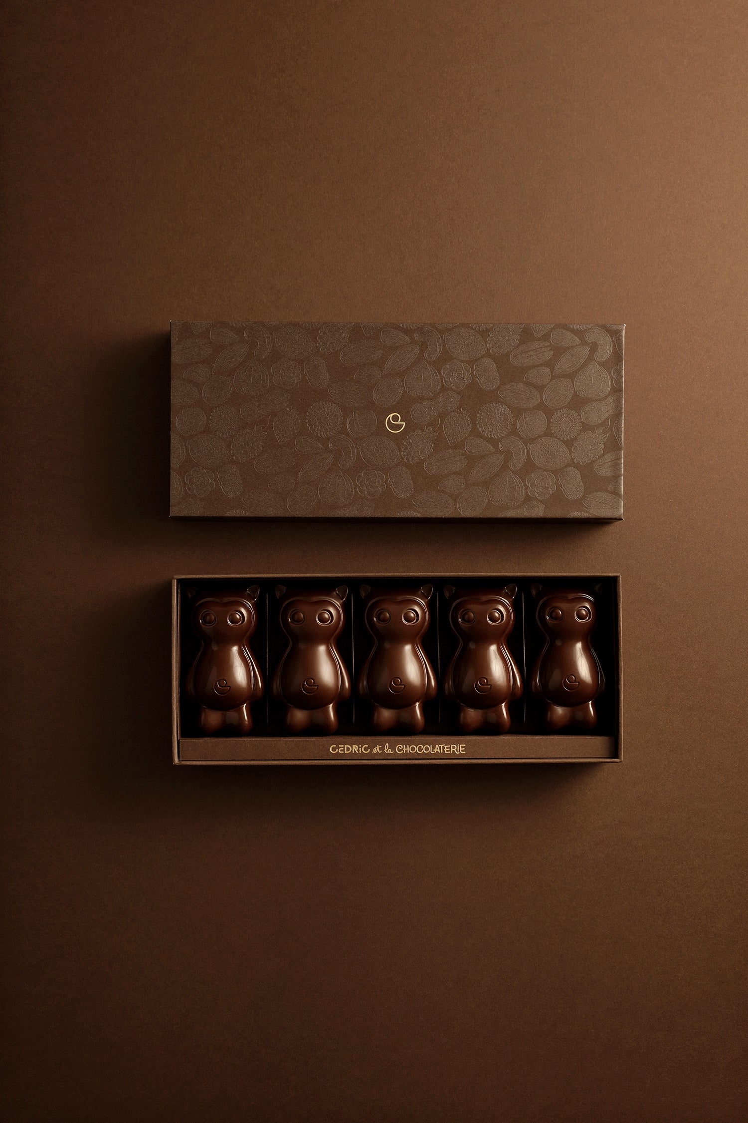 Cedrico chocolate 5 pieces dark chocolate