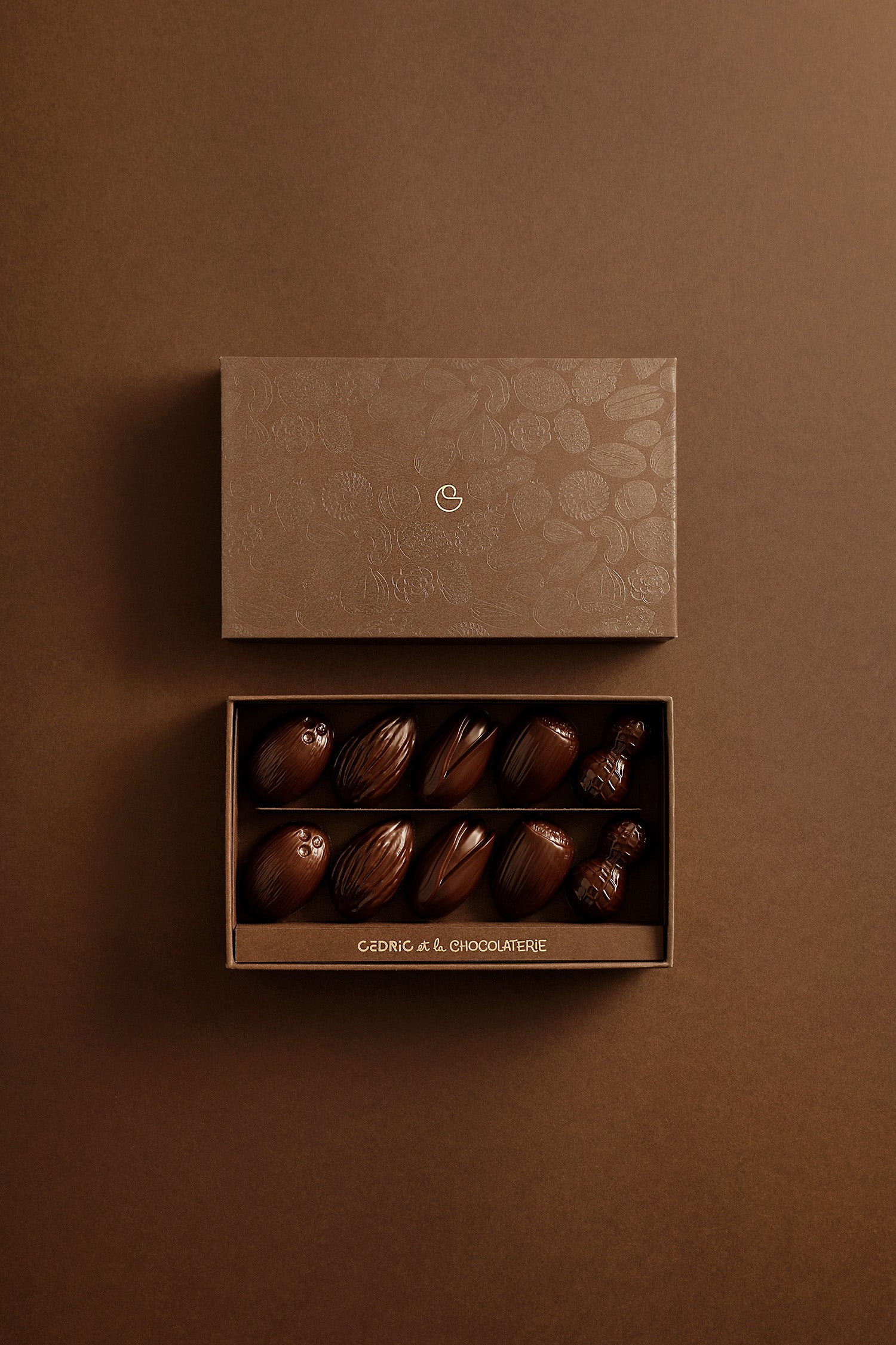 10 dark chocolate candy