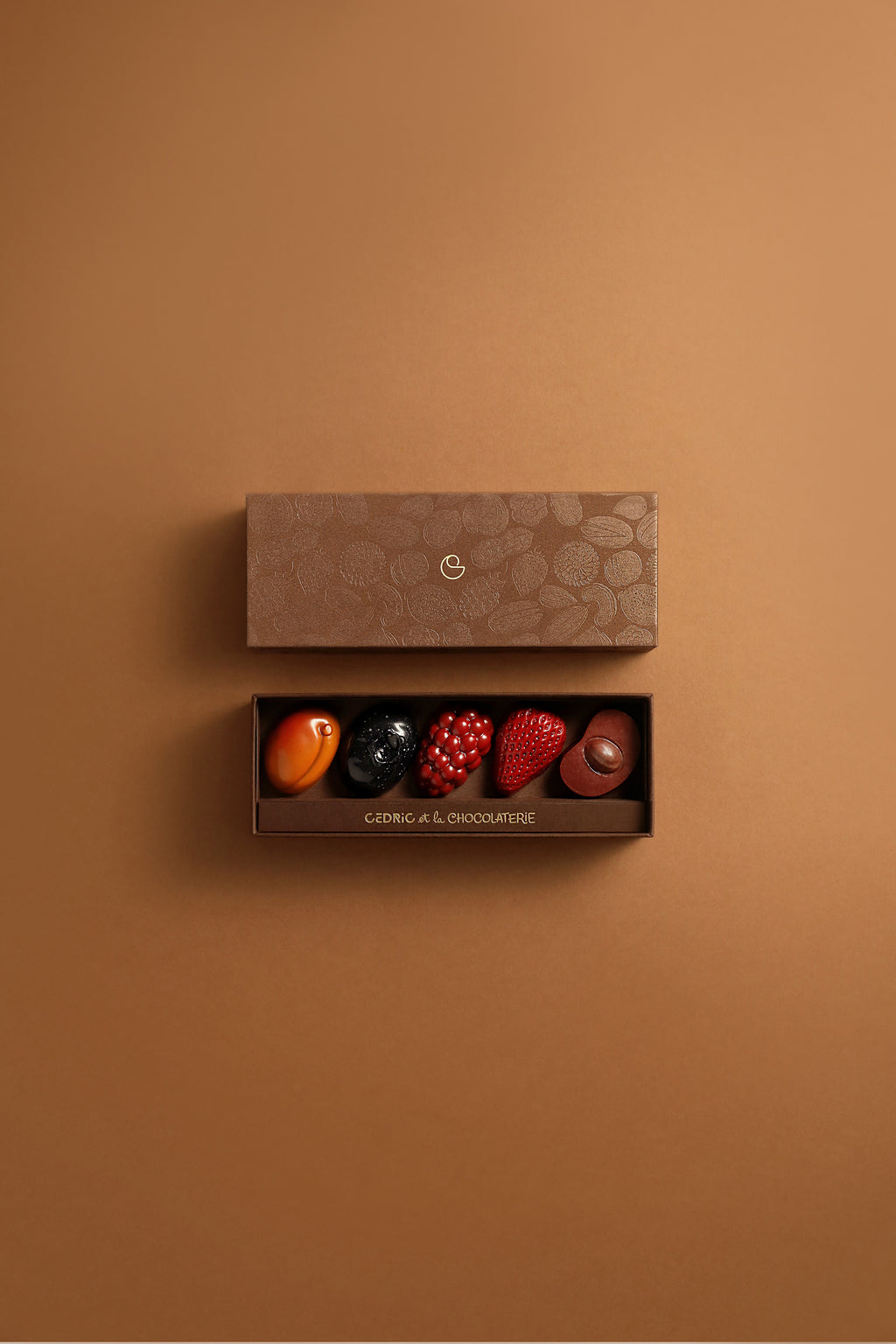 Bonbon d'été coloré chocolat au lait