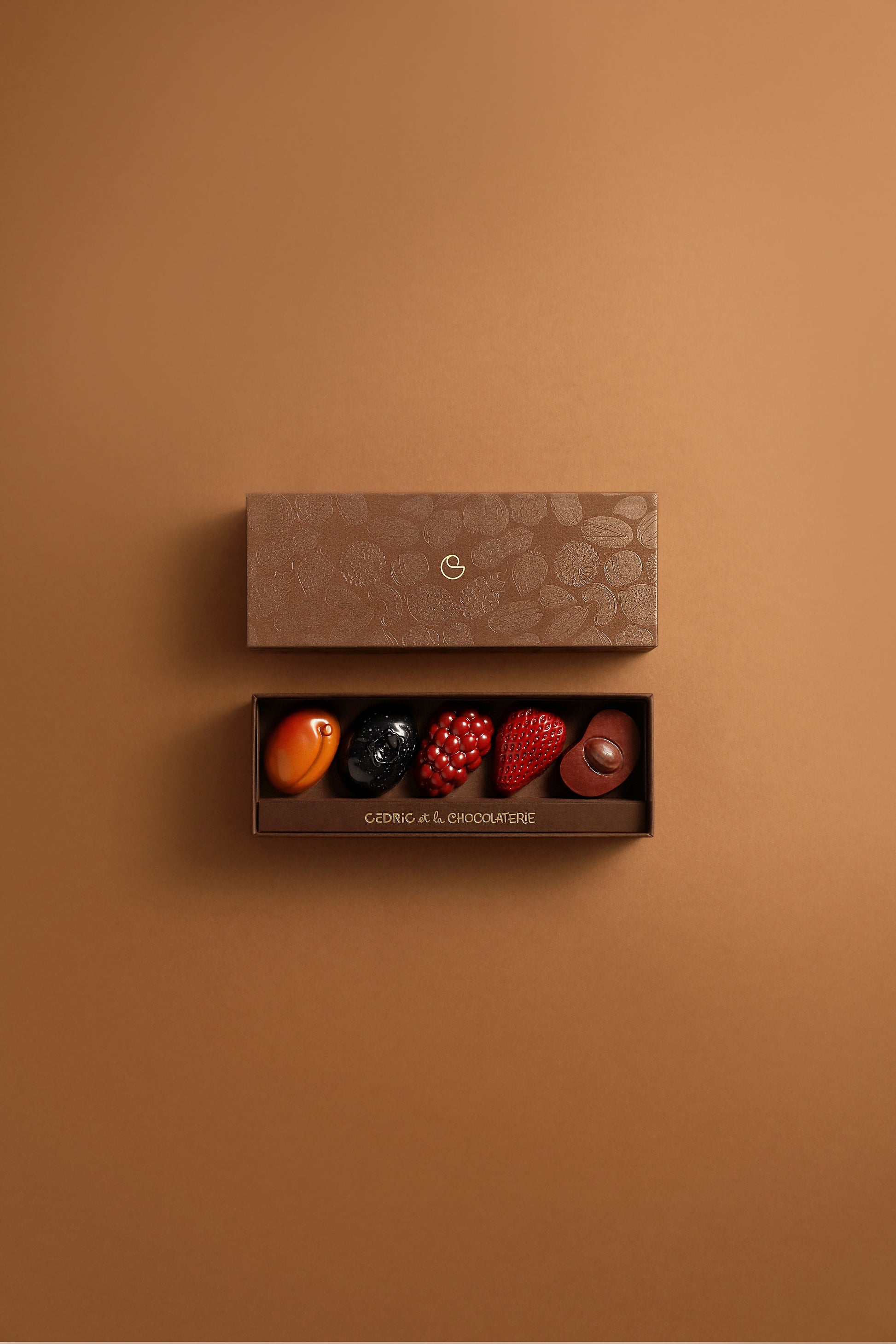 Bonbon d'été coloré chocolat au lait