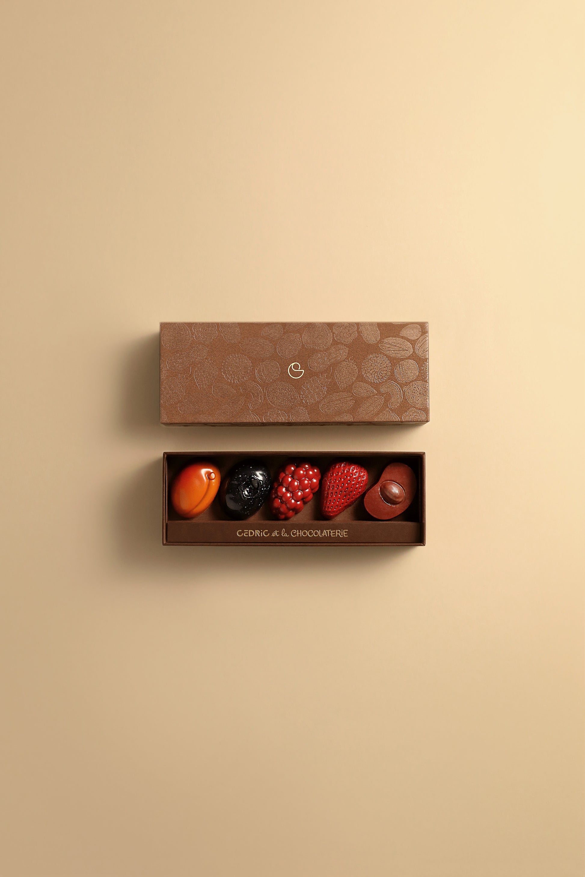 Bonbon d'été coloré chocolat blanc