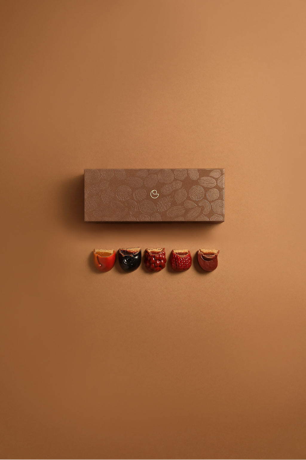 Bonbon d'été coloré chocolat au lait