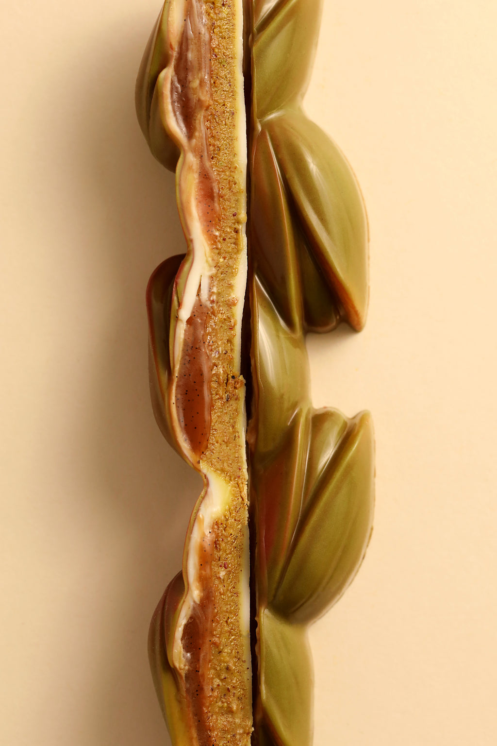 Barre pistache chocolat blanc