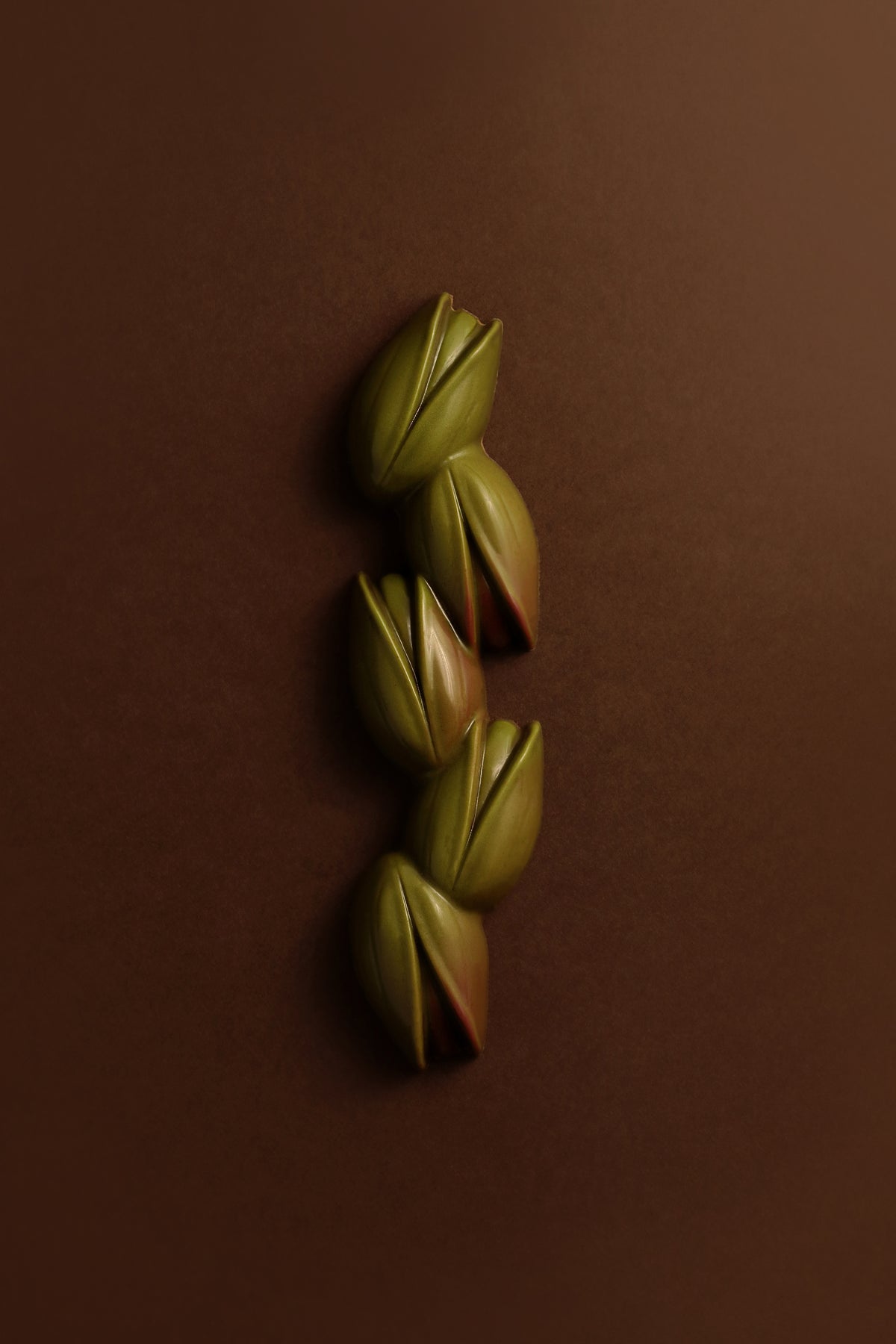 Barre pistache chocolat noir