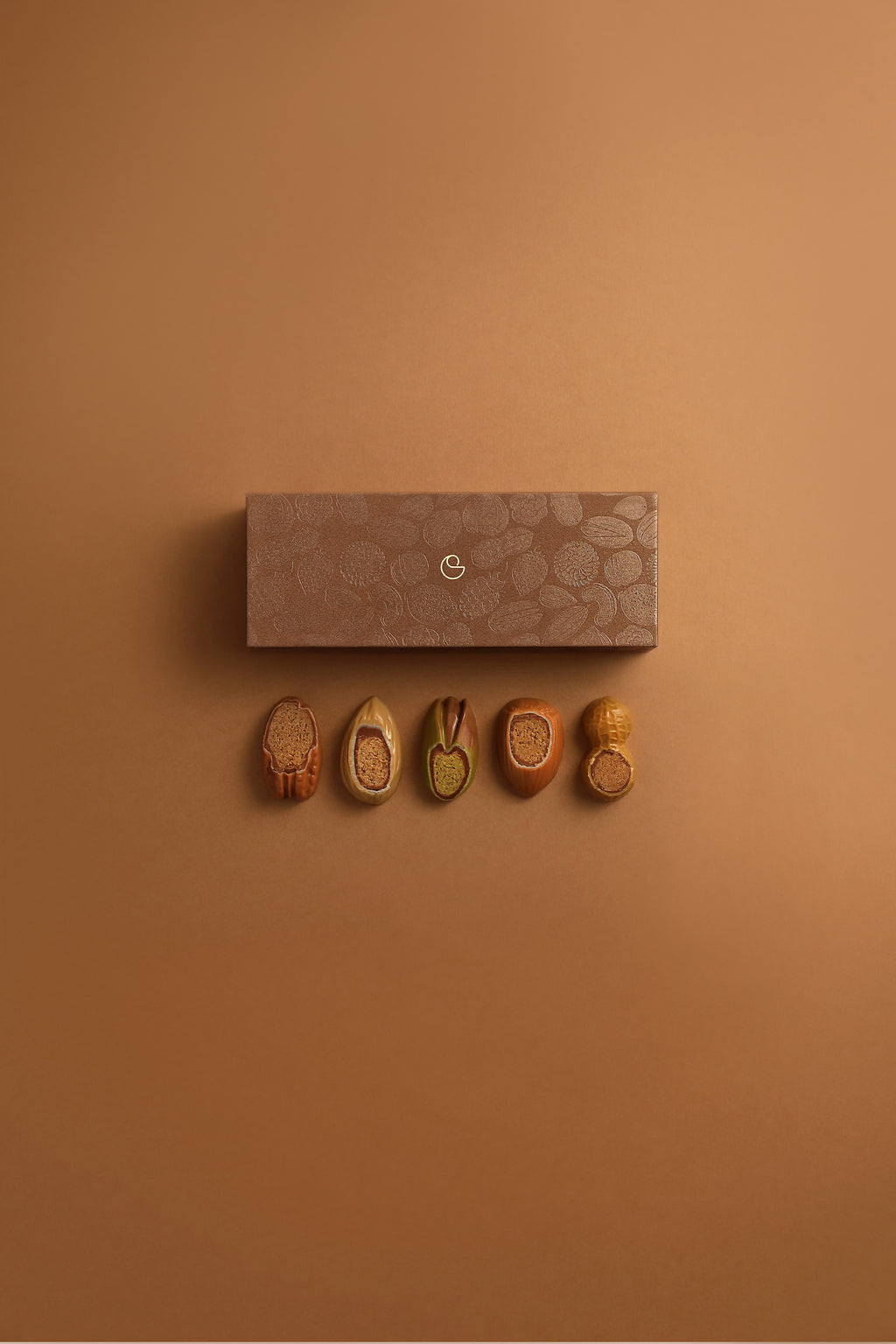 Bonbon trompe l'œil chocolat au lait - 5 pcs