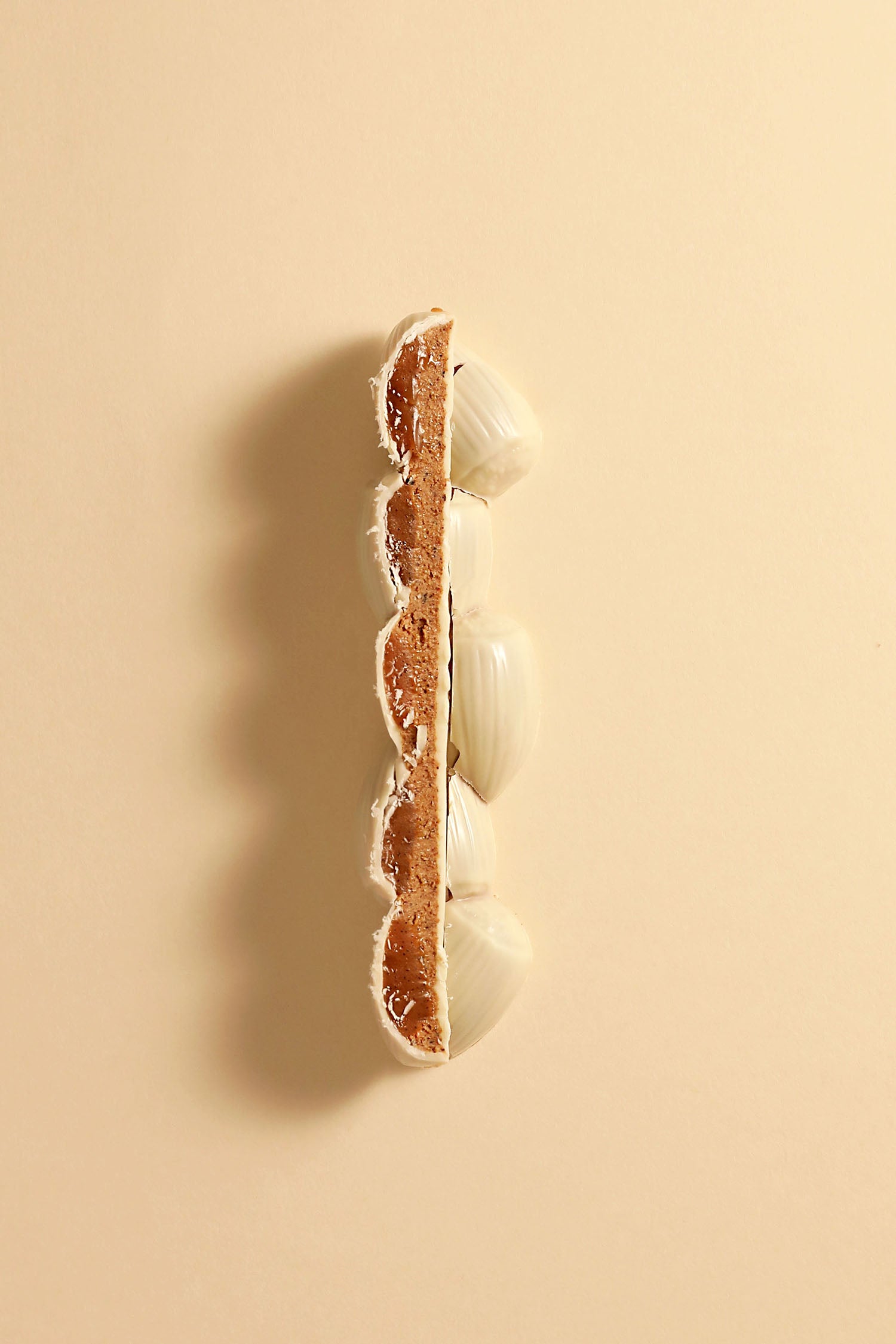 Barre noisette chocolat blanc