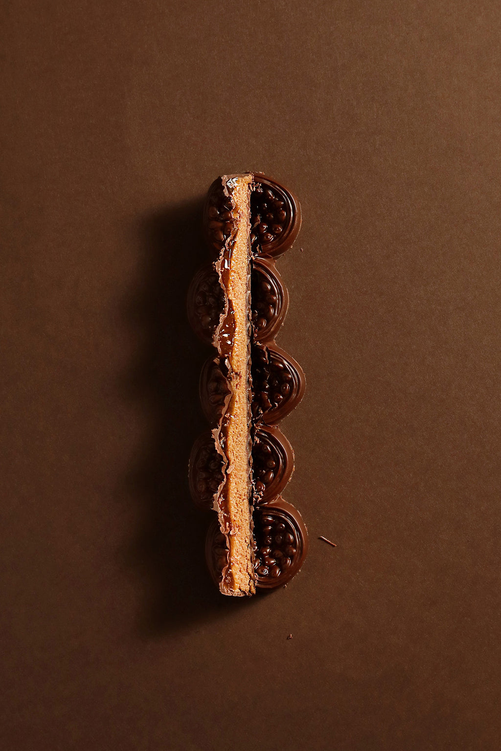 Dark chocolate passion fruit bar