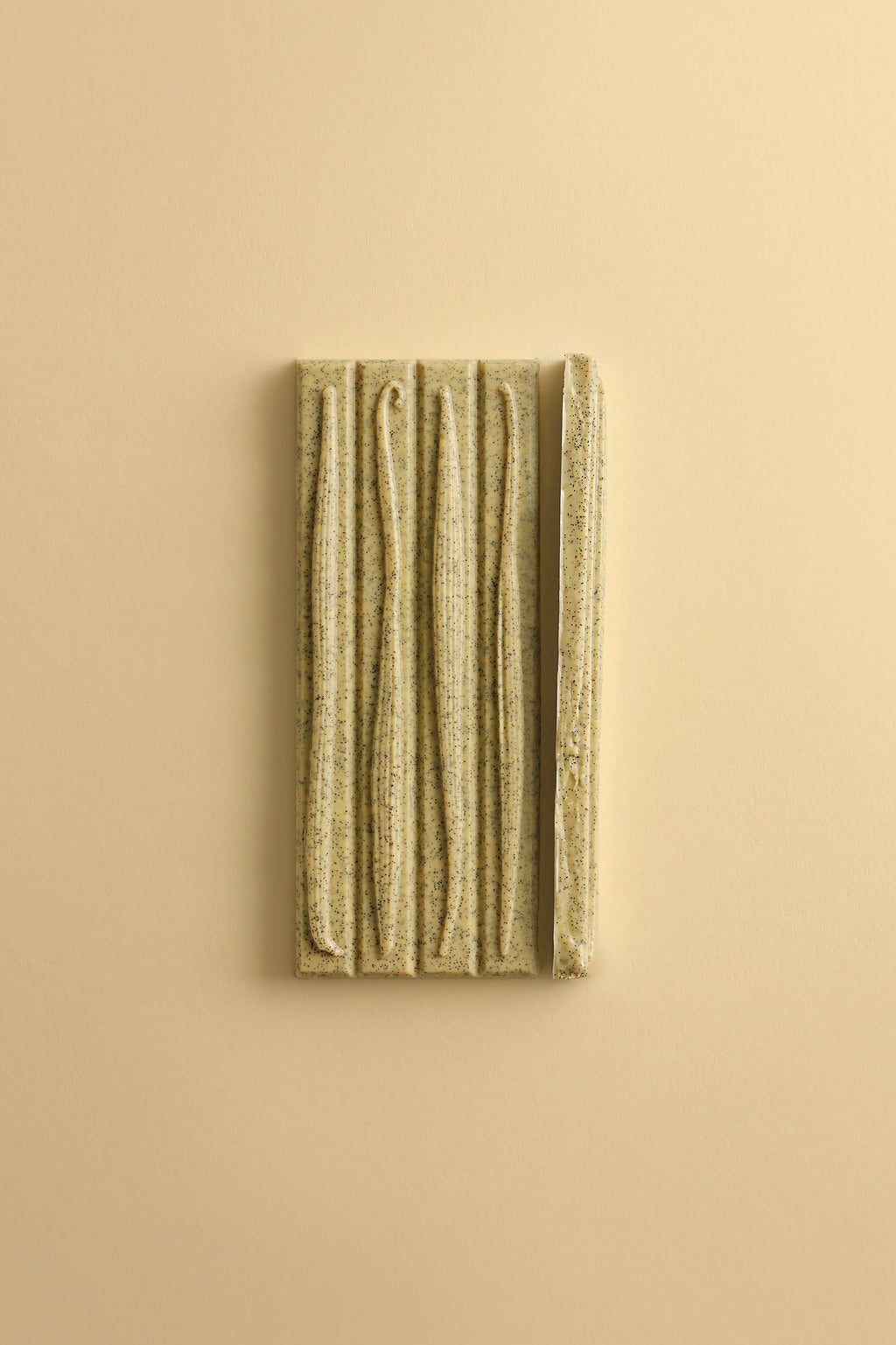 White chocolate ganache tablet
