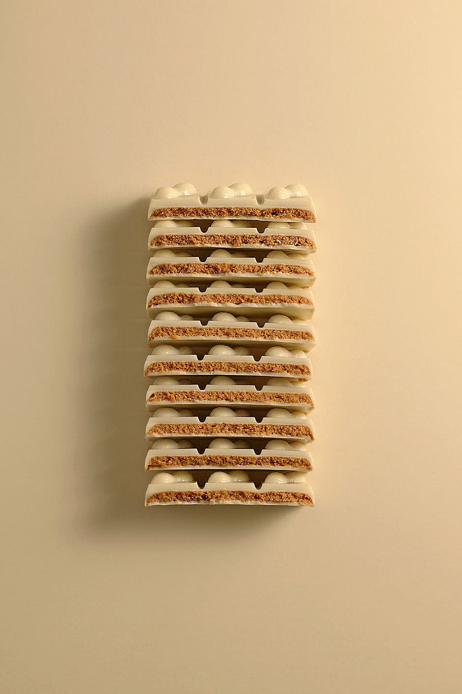 White chocolate peanut bar