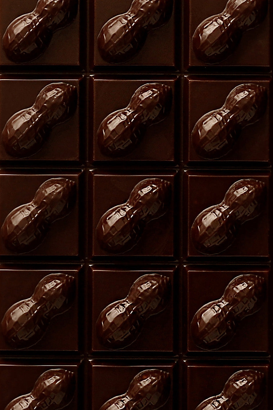 Peanut and dark chocolate bar