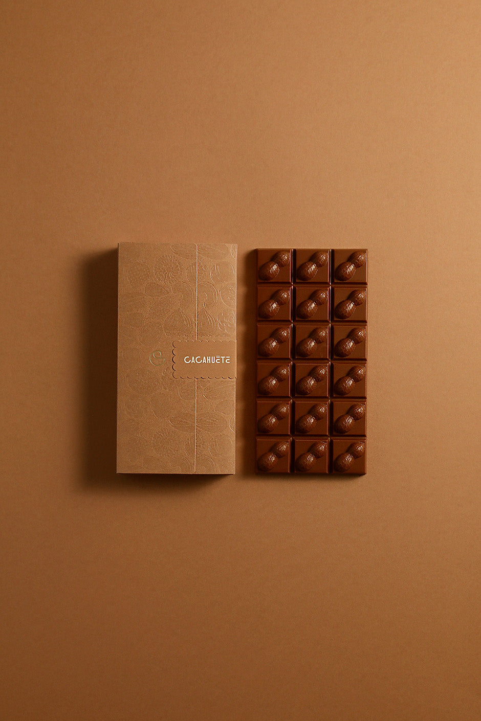 Milk chocolate peanut bar