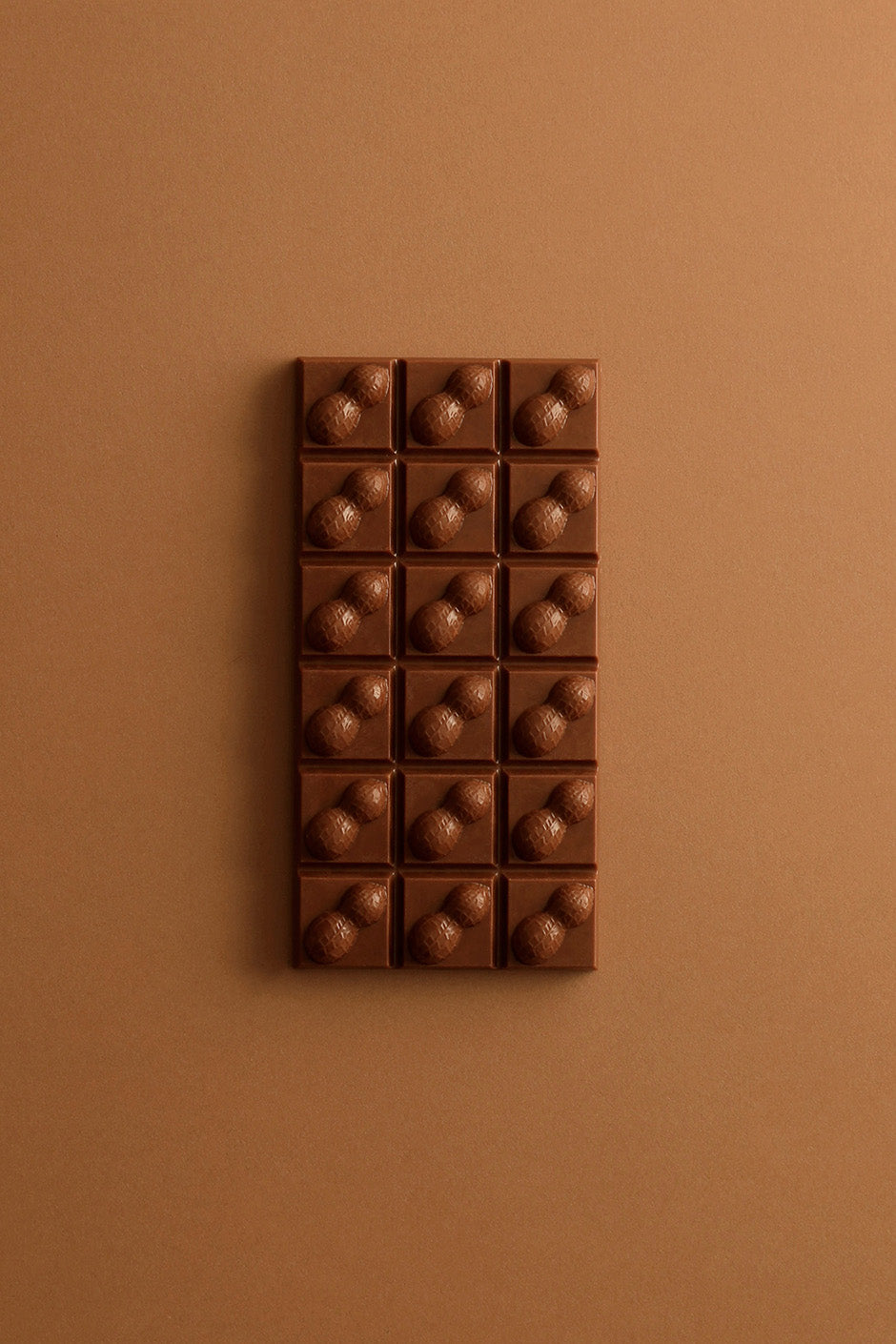 Milk chocolate peanut bar